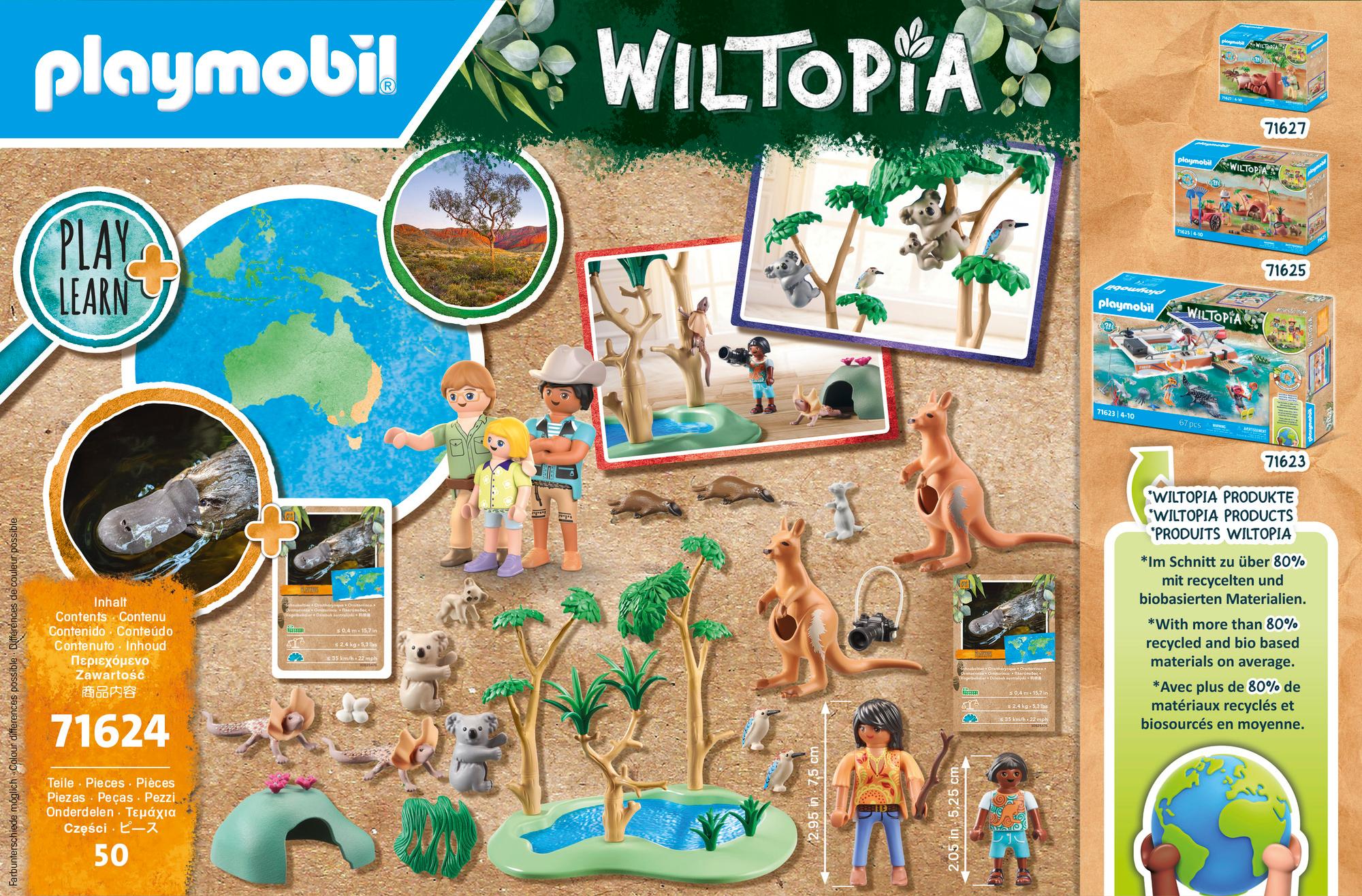 Produktbild PLAYMOBIL 71623 WILTOPIA Korallenriff Plattform 2 von 6