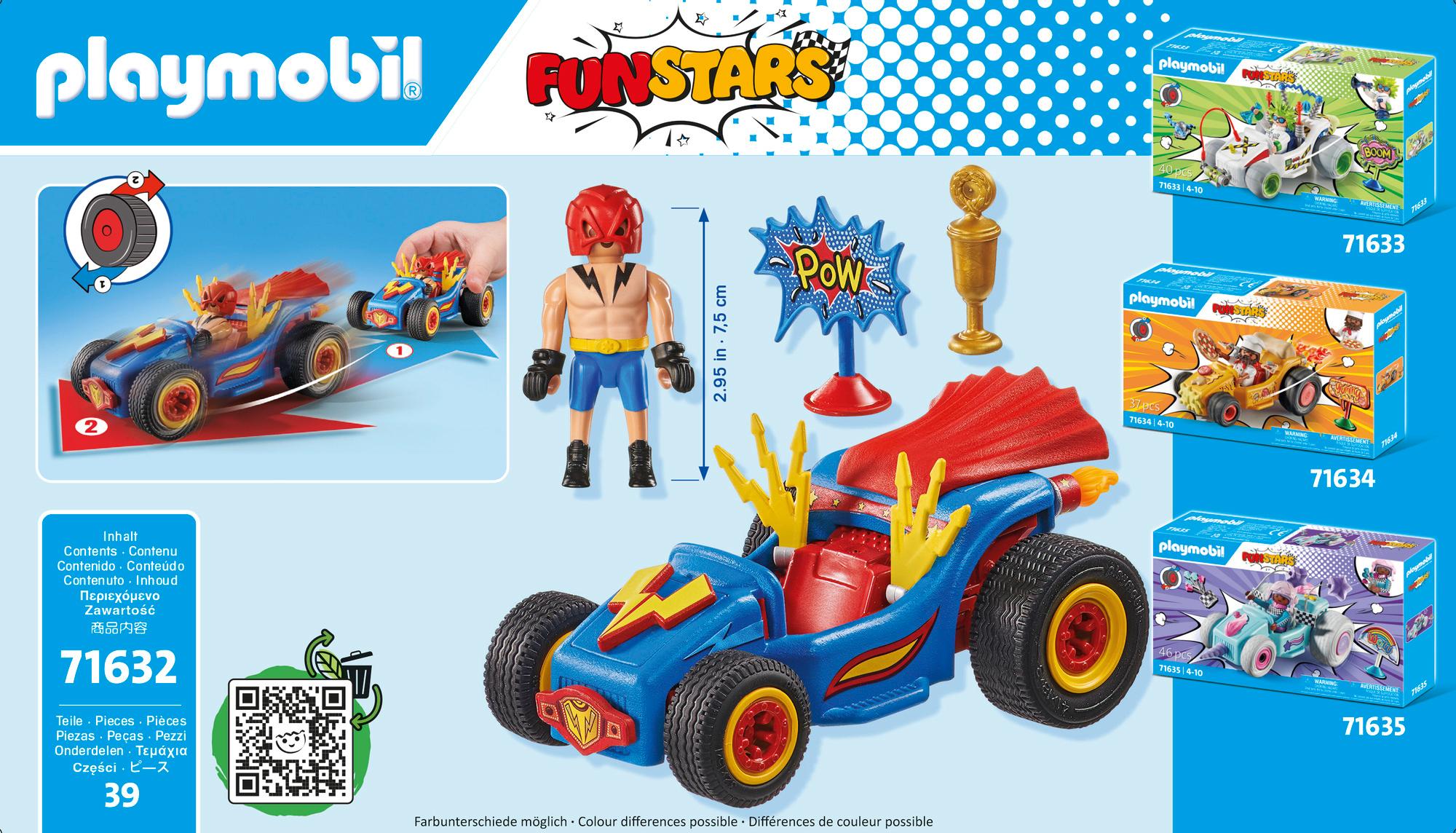Produktbild PLAYMOBIL 71632 - Funstars - Rasender Wrestler 2 von 4