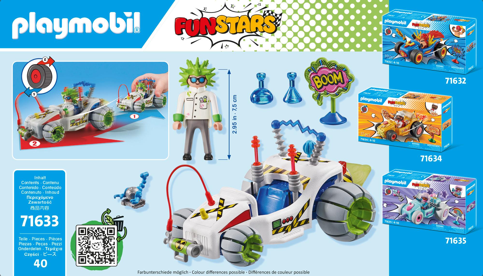 Produktbild PLAYMOBIL 71633 - Funstars - Rasender Professor 2 von 4