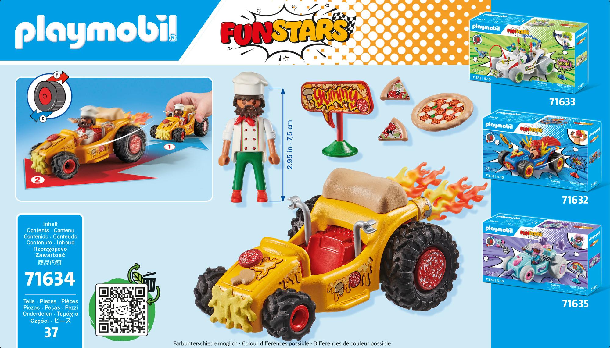 Produktbild PLAYMOBIL 71634 - Funstars - Rasende Pizza 2 von 4