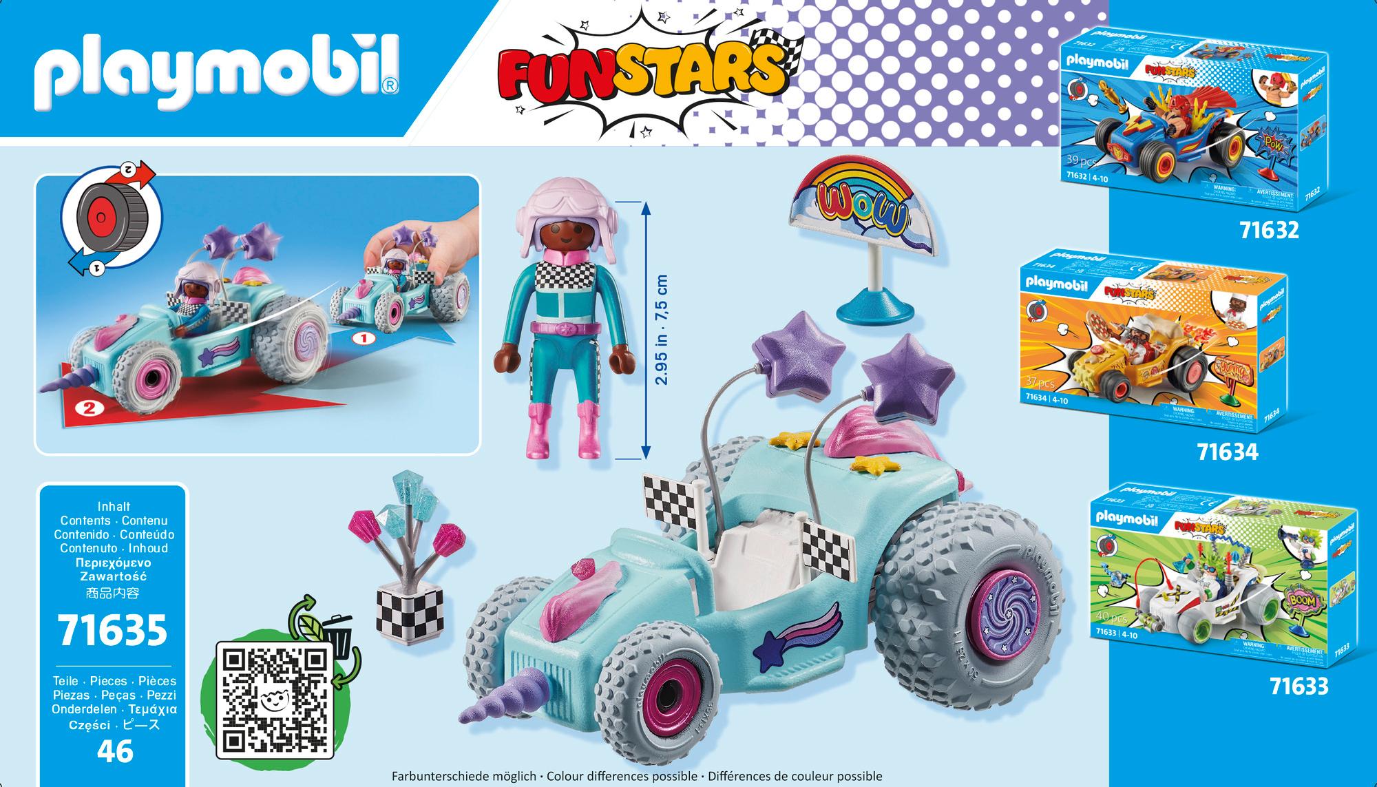 Produktbild PLAYMOBIL 71635 - Funstars - Rasendes Einhorn 2 von 4
