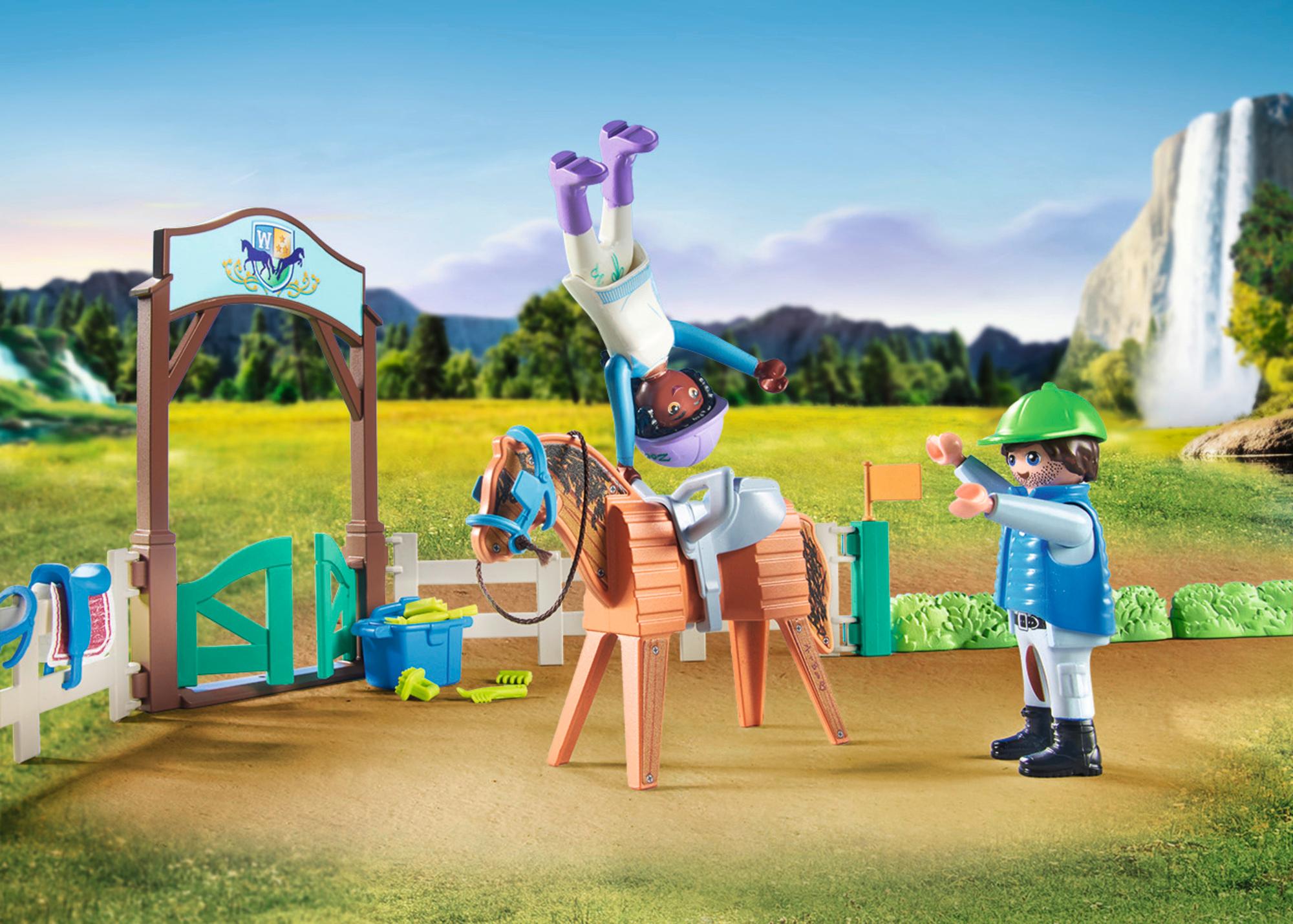 Produktbild PLAYMOBIL 71637 - Horses of Waterfall - Moderne Reitschule 4 von 5