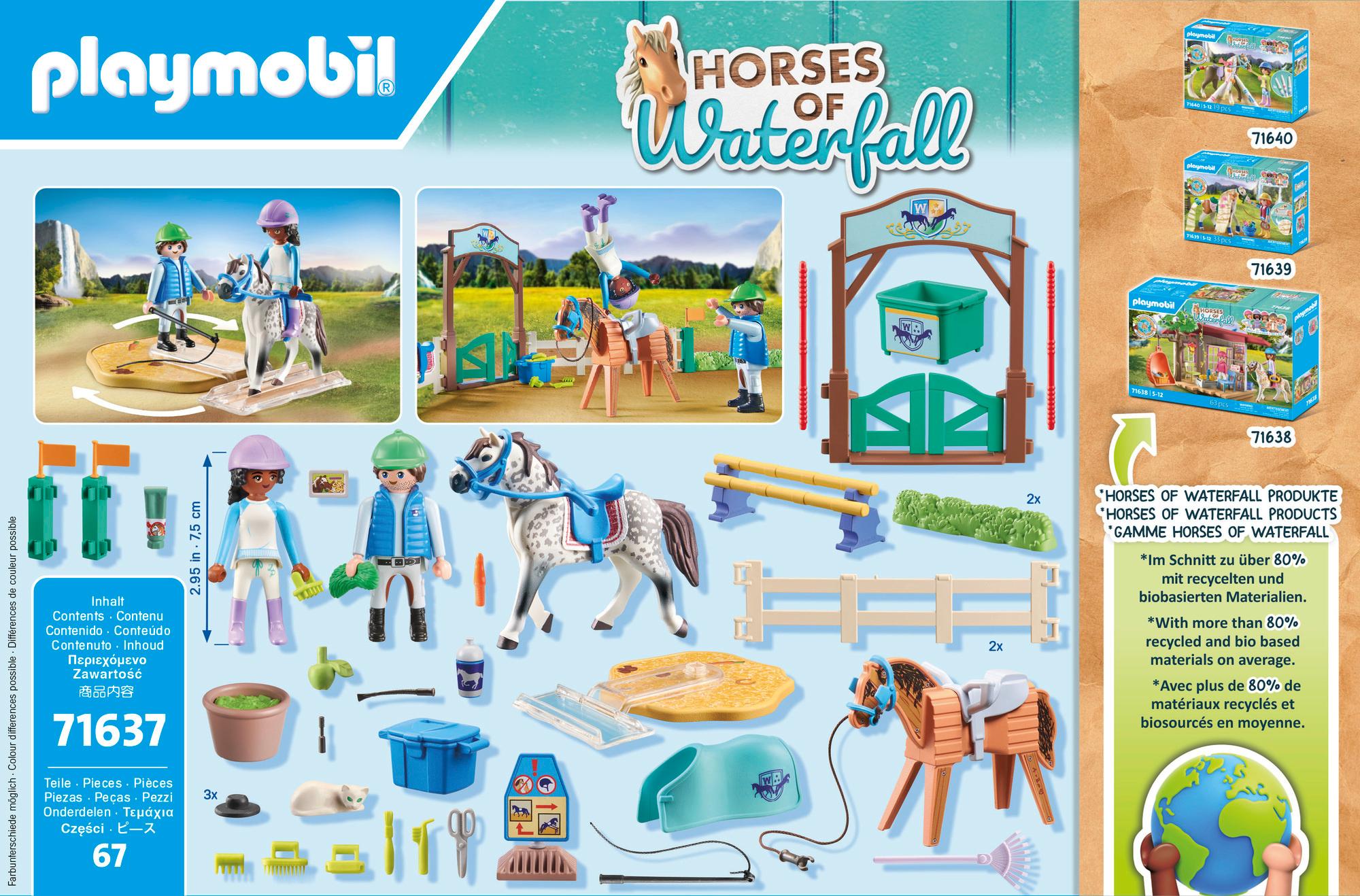 Produktbild PLAYMOBIL 71637 - Horses of Waterfall - Moderne Reitschule 2 von 5