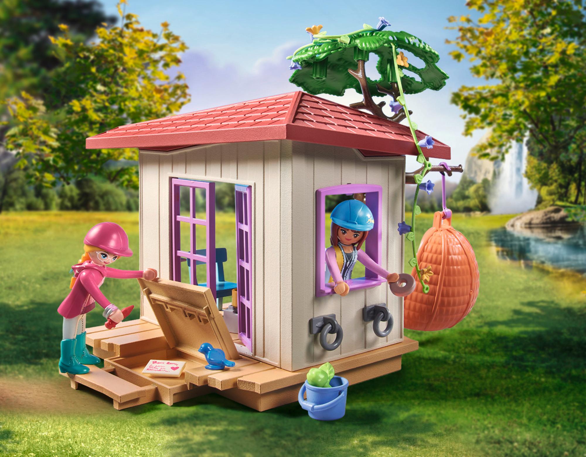 Produktbild PLAYMOBIL 71638 - Horses of Waterfall - Geheimes Clubhaus für Pferdefans 4 von 4