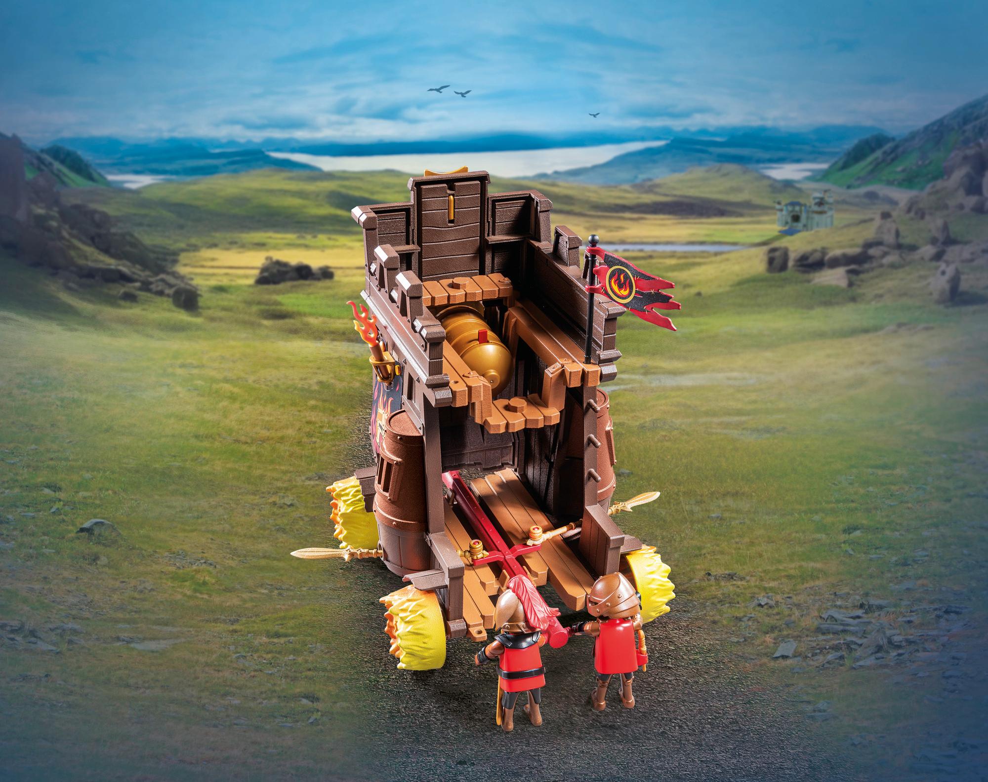 Produktbild PLAYMOBIL 71643 - Novelmore - Angriffswagen mit Feuerkanone 8 von 8