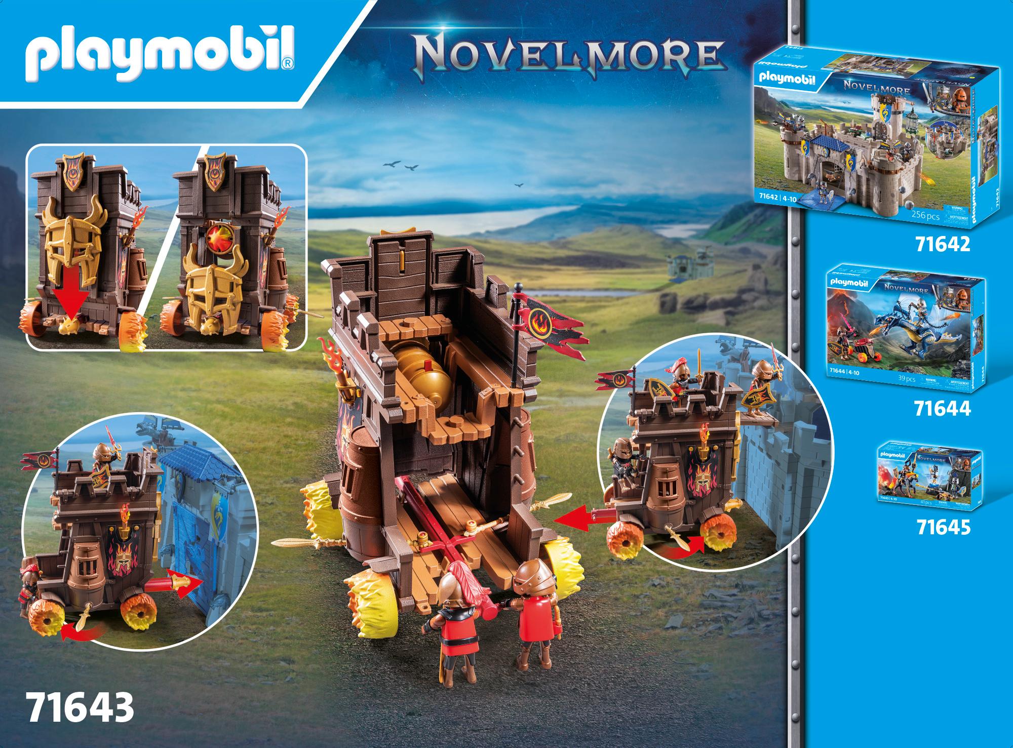 Produktbild PLAYMOBIL 71643 - Novelmore - Angriffswagen mit Feuerkanone 2 von 8