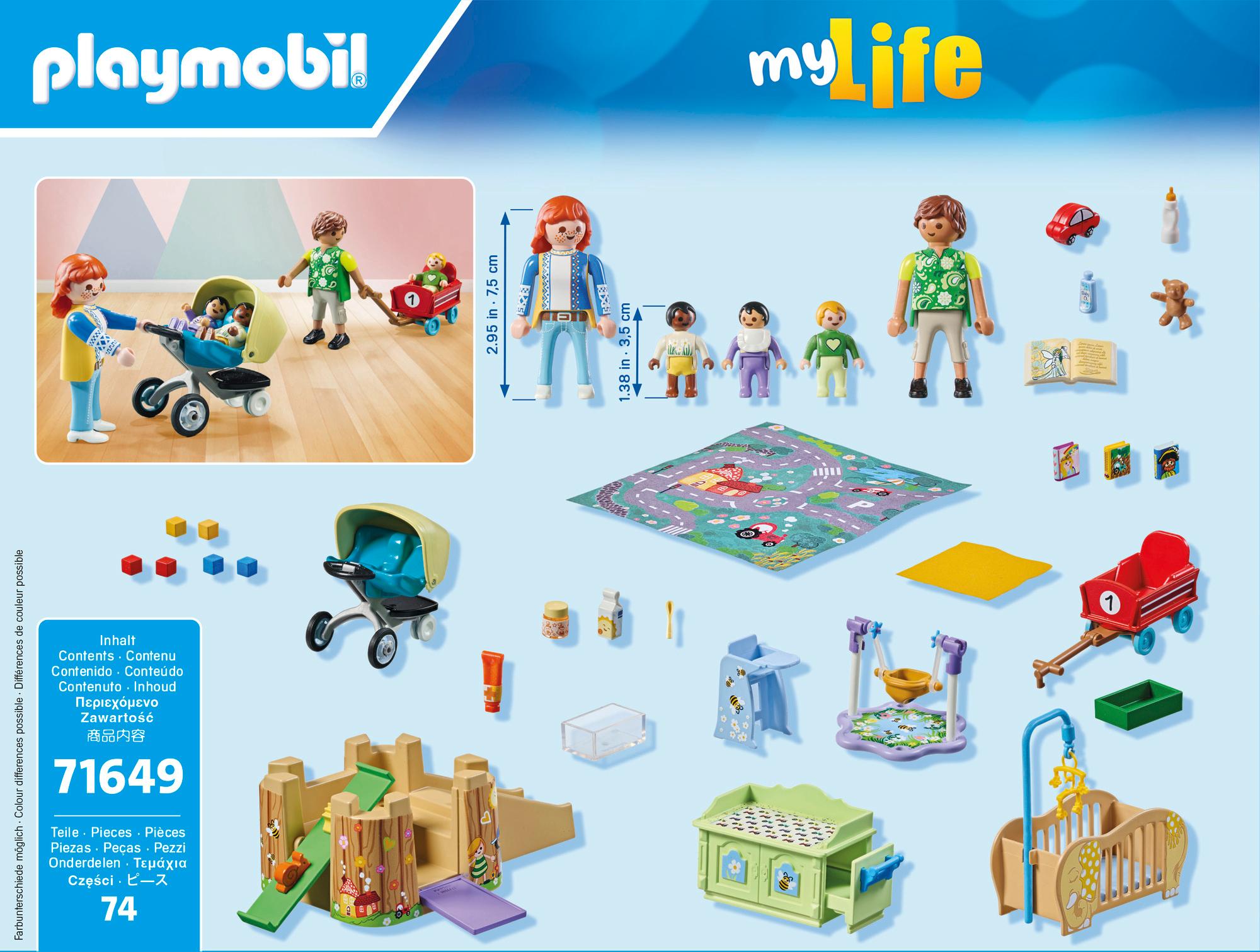 Produktbild PLAYMOBIL 71649 - my Life - Krabbelgruppe 2 von 4