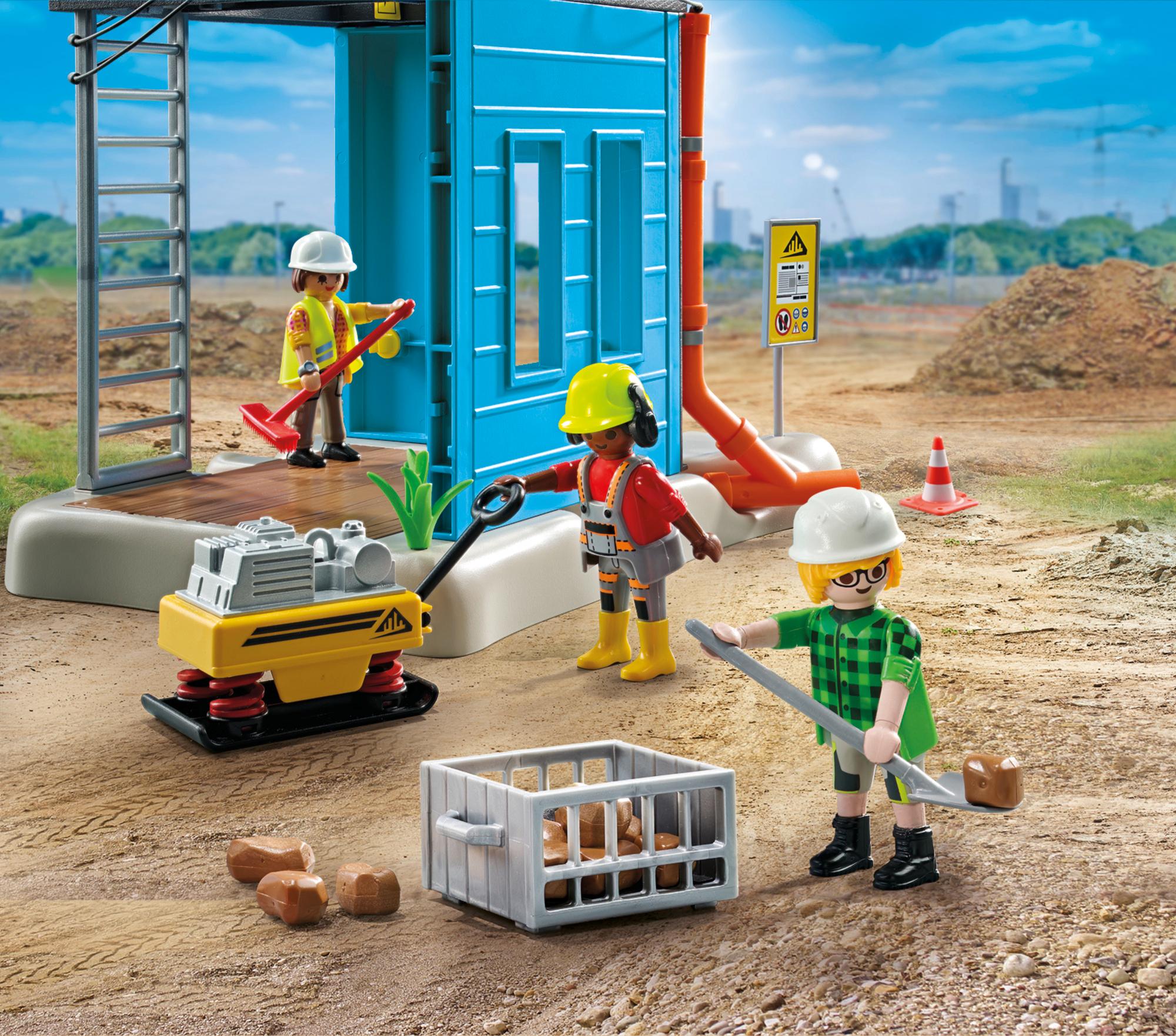 Produktbild PLAYMOBIL 71650 - my Life - Baustelle 5 von 8