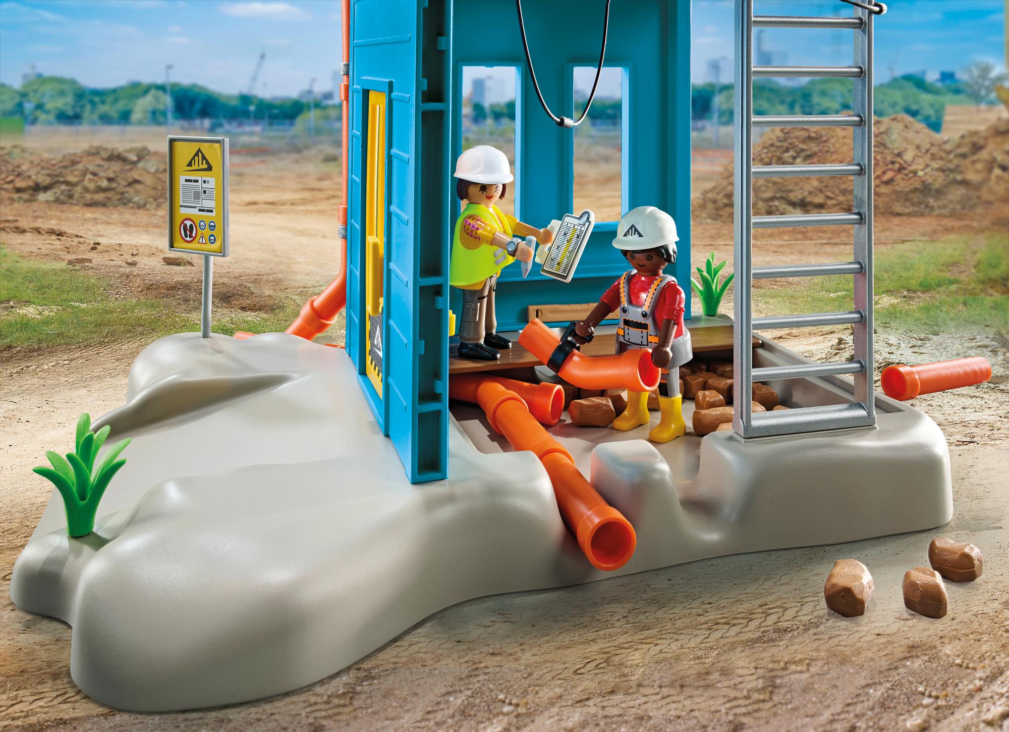 Produktbild PLAYMOBIL 71650 - my Life - Baustelle 7 von 8
