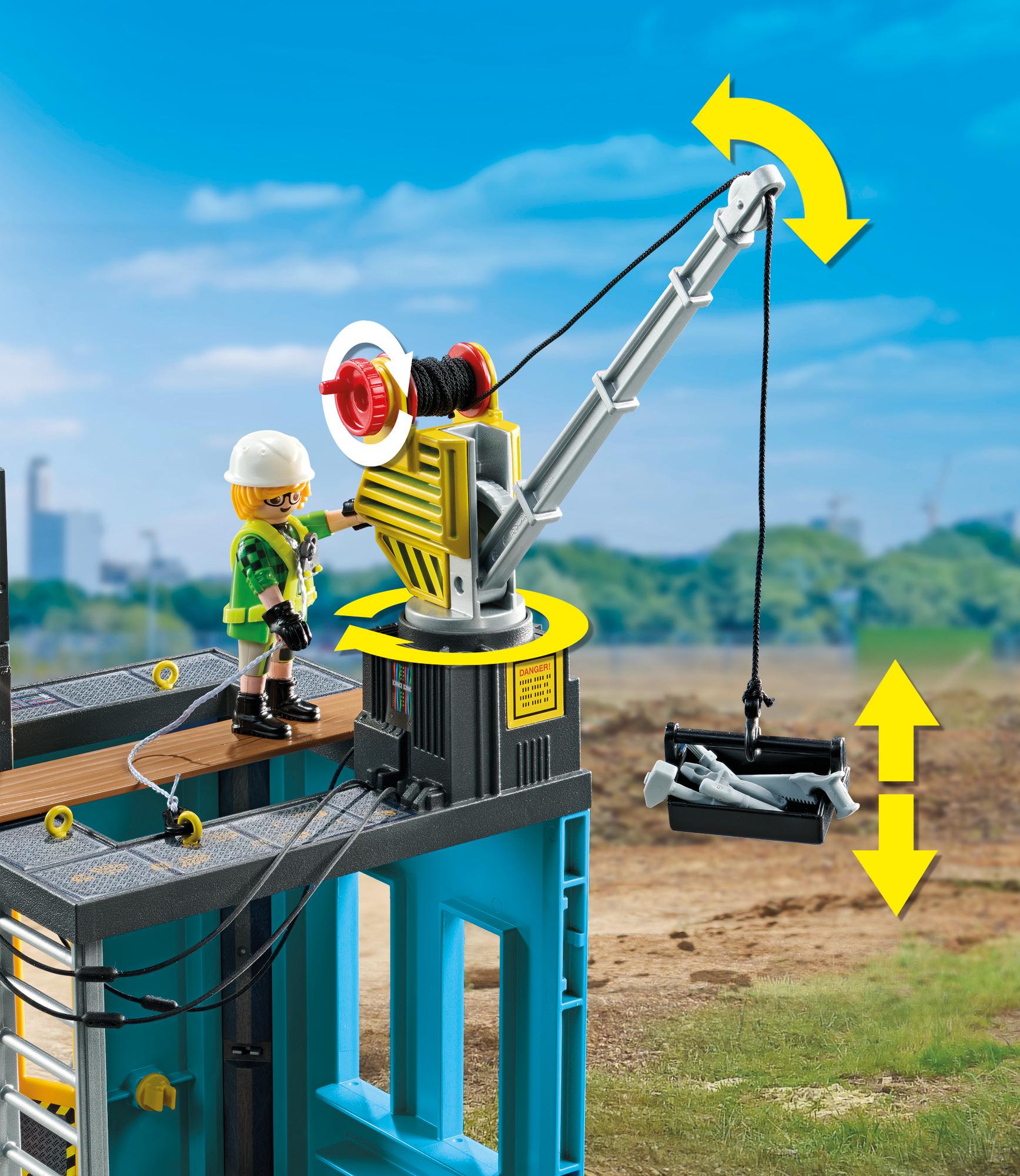 Produktbild PLAYMOBIL 71650 - my Life - Baustelle 6 von 8