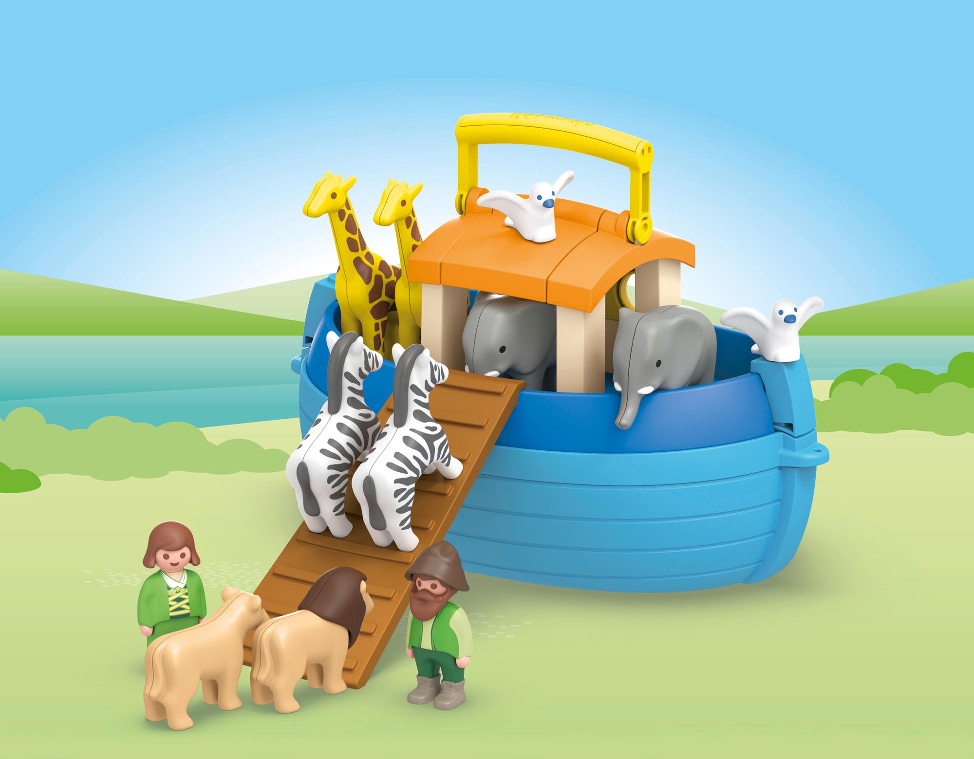 Produktbild PLAYMOBIL 71681 JUNIOR Meine Mitnehm-Arche Noah 6 von 8