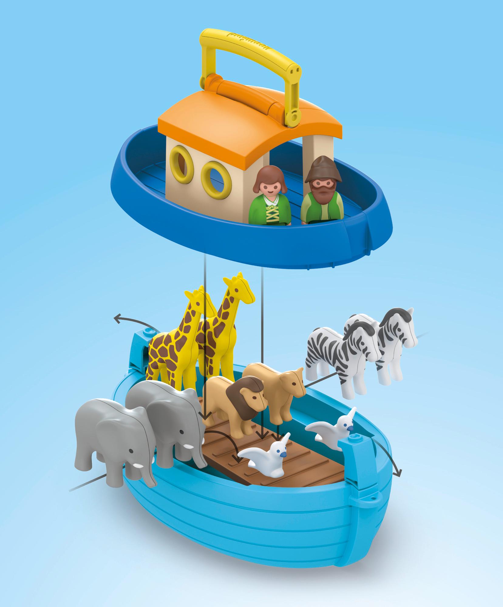 Produktbild PLAYMOBIL 71681 JUNIOR Meine Mitnehm-Arche Noah 4 von 8
