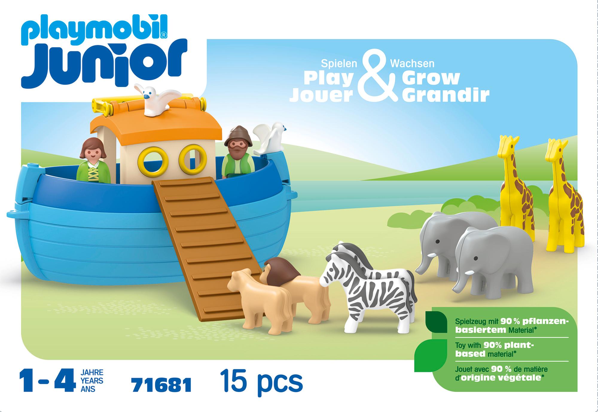 Produktbild PLAYMOBIL 71681 JUNIOR Meine Mitnehm-Arche Noah 3 von 8