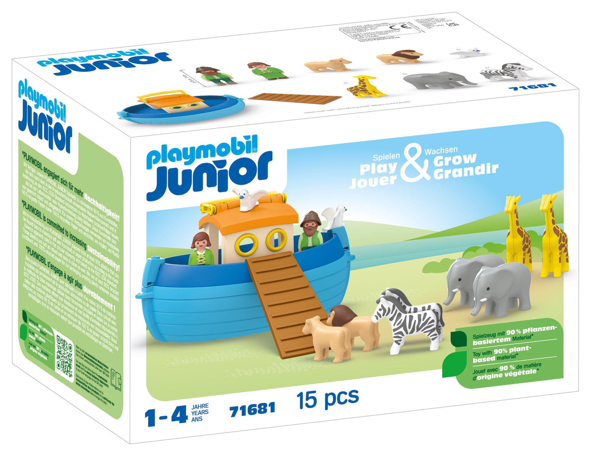 PLAYMOBIL 71681 JUNIOR Meine Mitnehm-Arche Noah