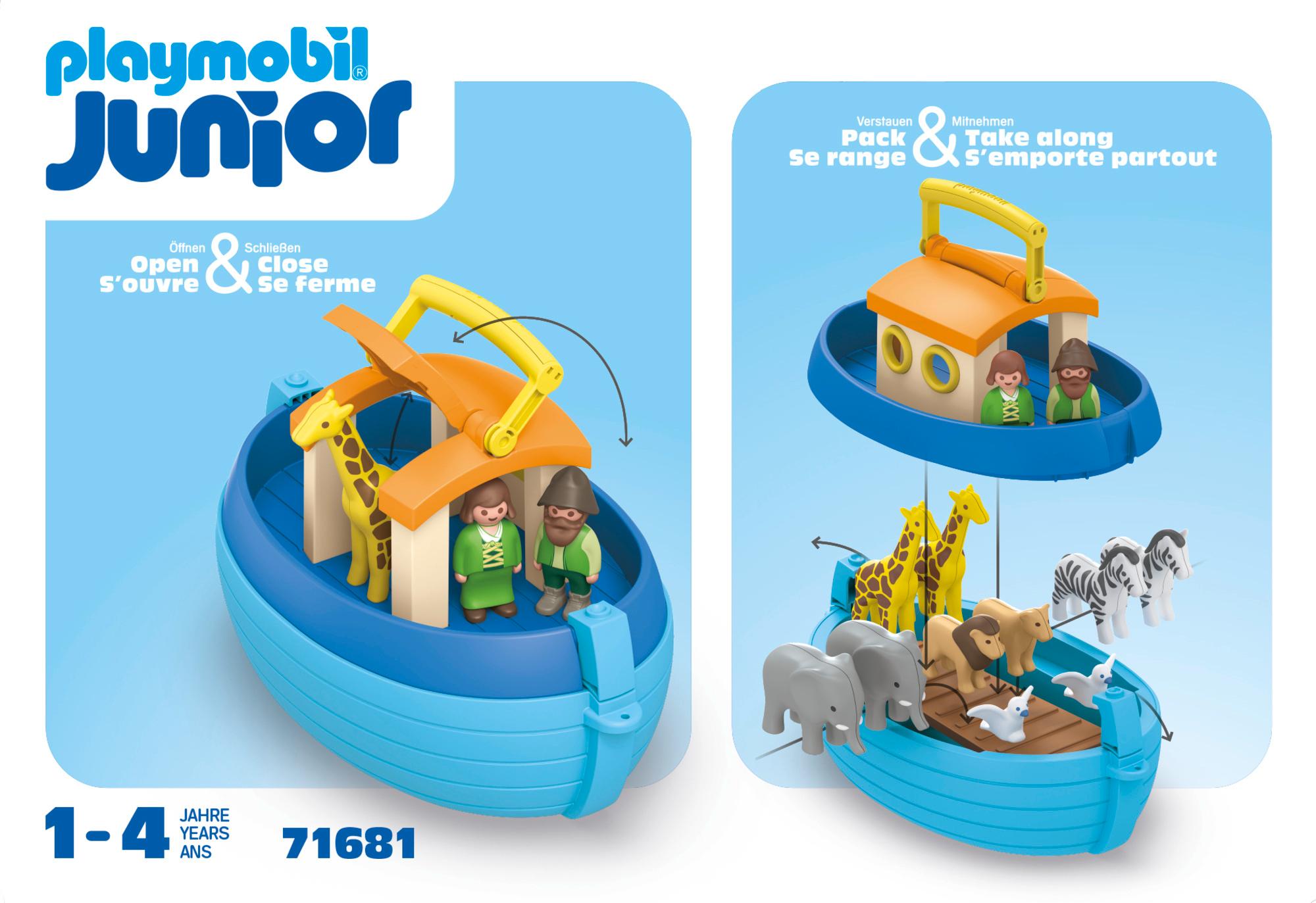 Produktbild PLAYMOBIL 71681 JUNIOR Meine Mitnehm-Arche Noah 2 von 8