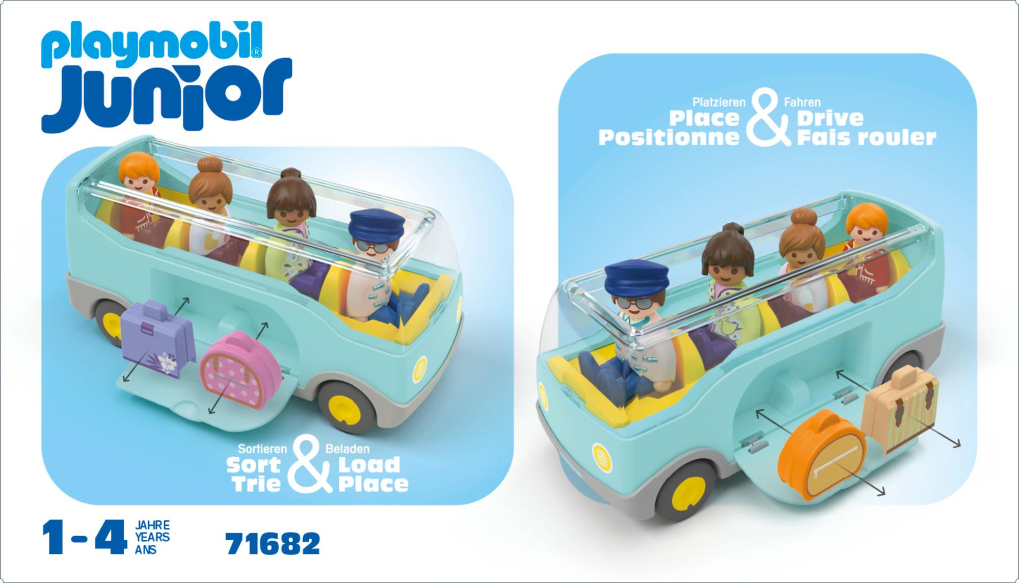 Produktbild PLAYMOBIL 71682 JUNIOR Reisebus 2 von 8