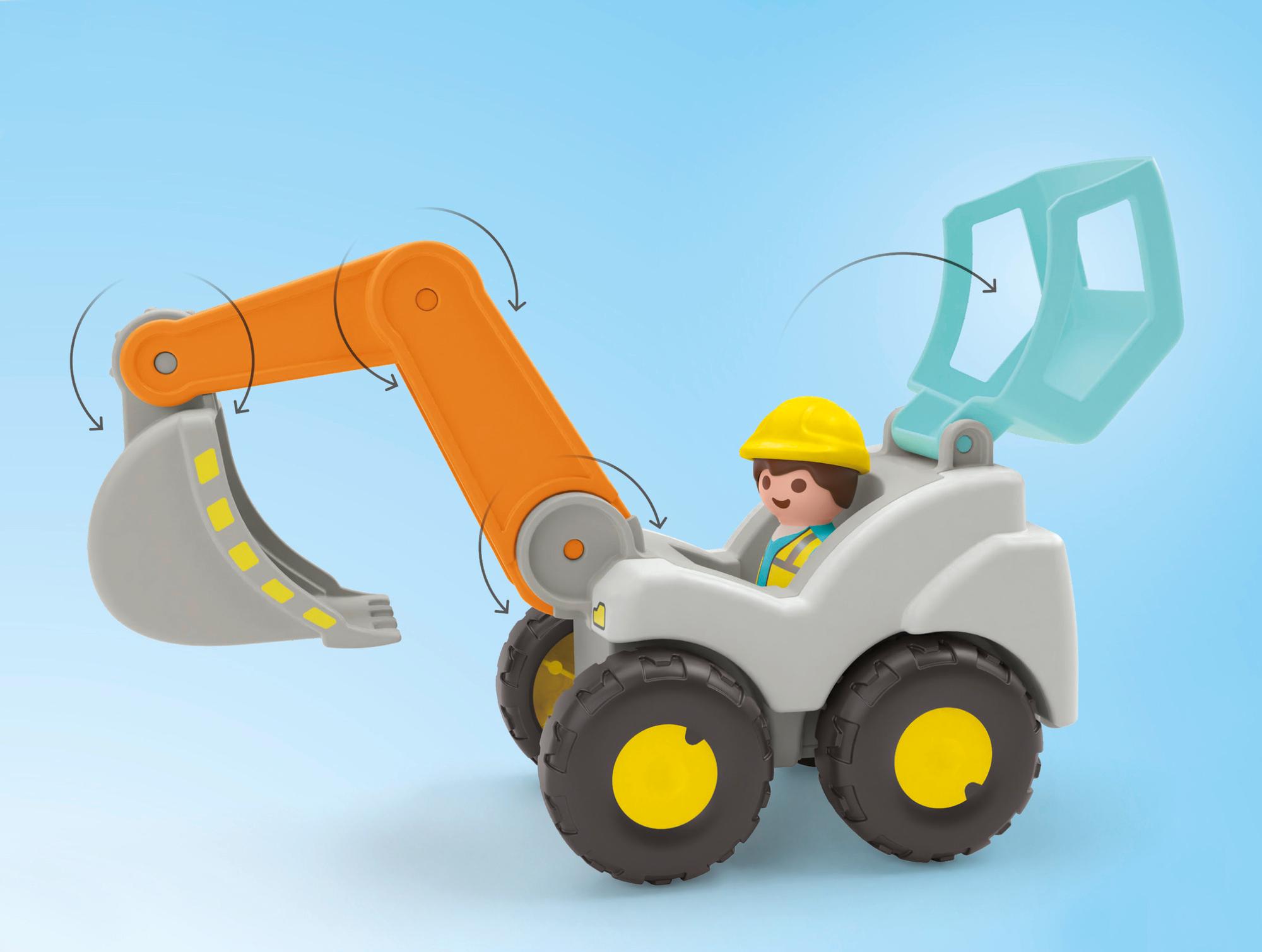 Produktbild PLAYMOBIL 71684 JUNIOR Schaufelbagger 6 von 8
