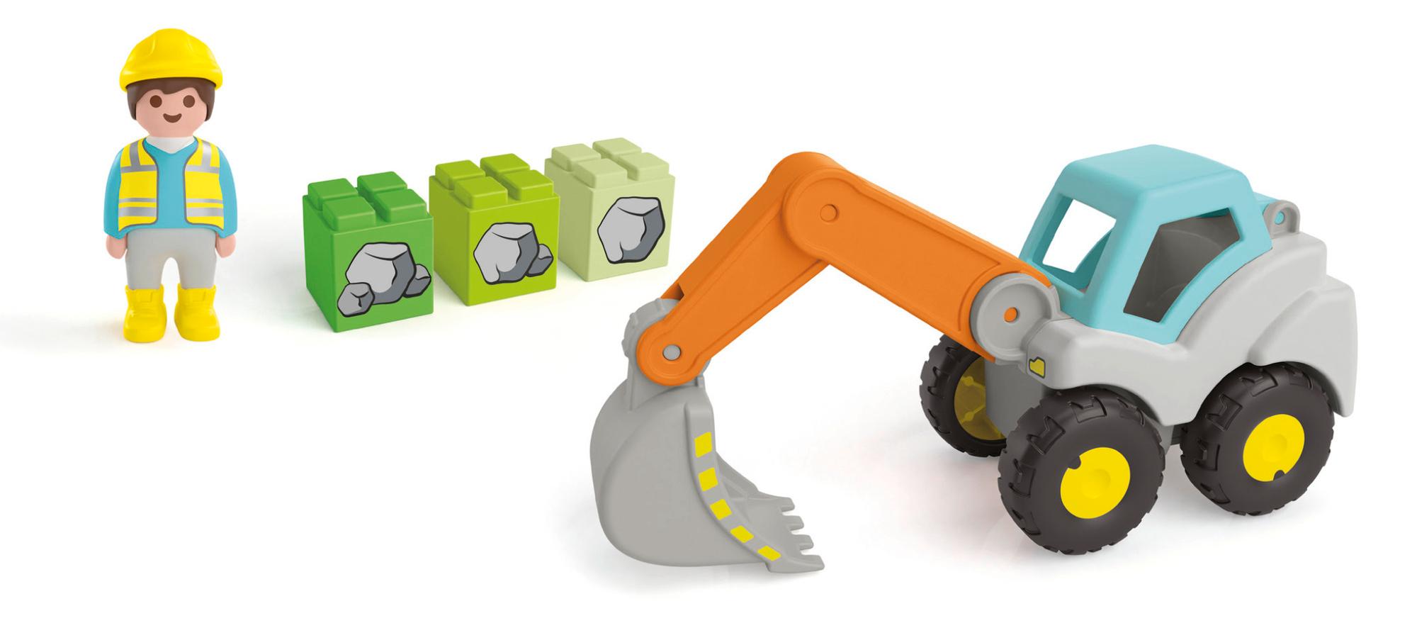 Produktbild PLAYMOBIL 71684 JUNIOR Schaufelbagger 8 von 8