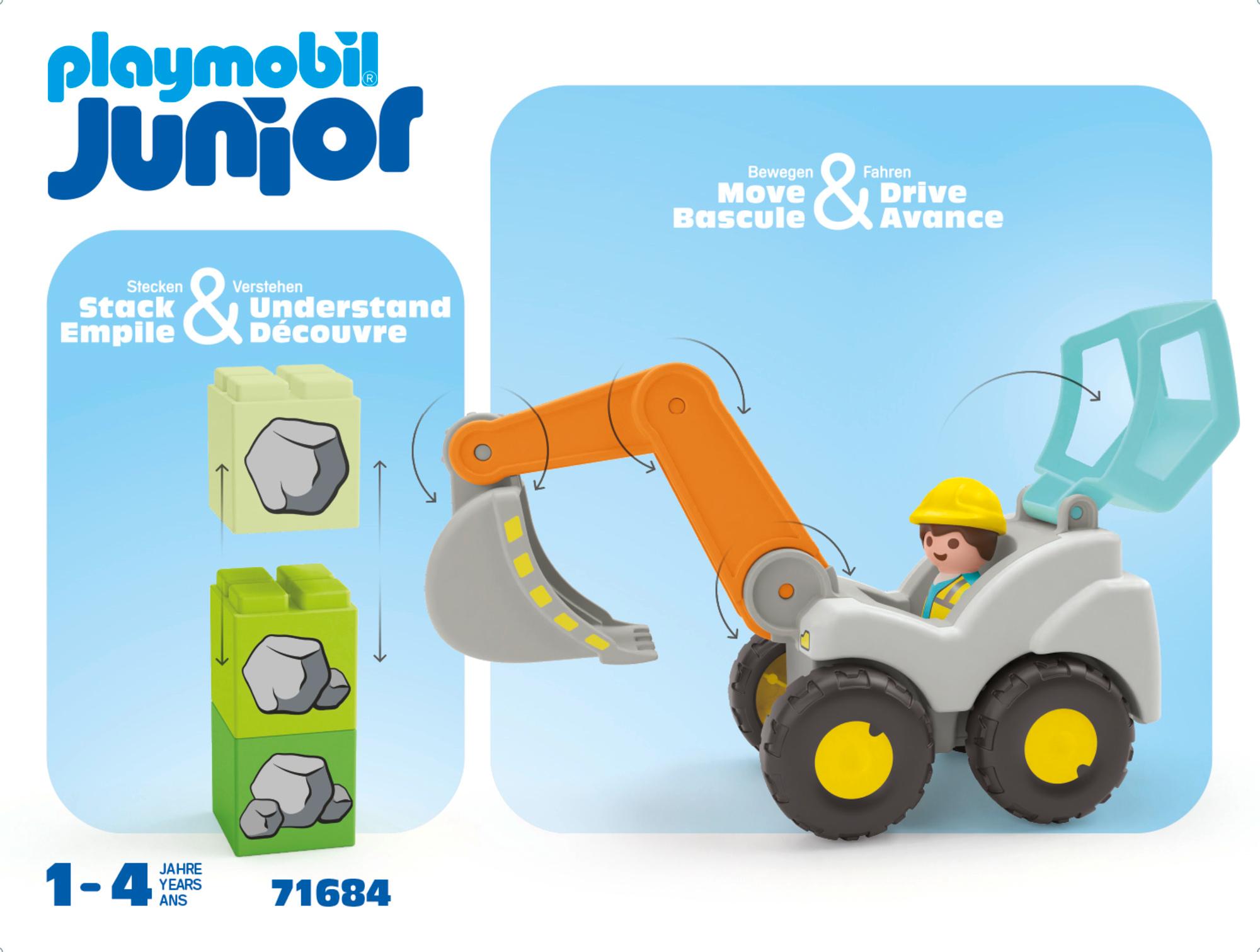 Produktbild PLAYMOBIL 71684 JUNIOR Schaufelbagger 2 von 8