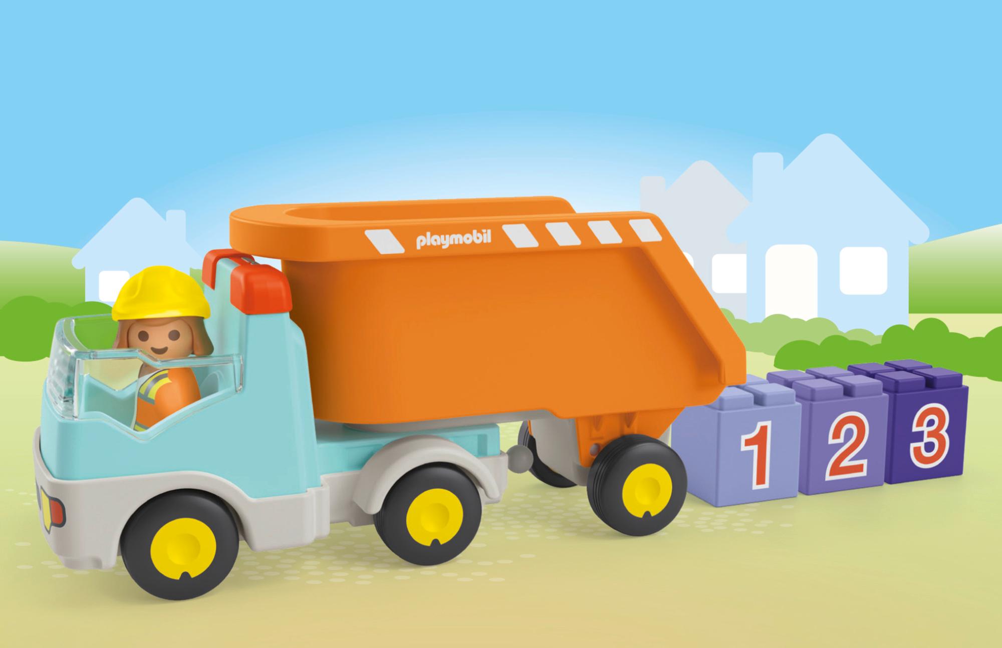 Produktbild PLAYMOBIL 71685 JUNIOR Kipplaster 4 von 6
