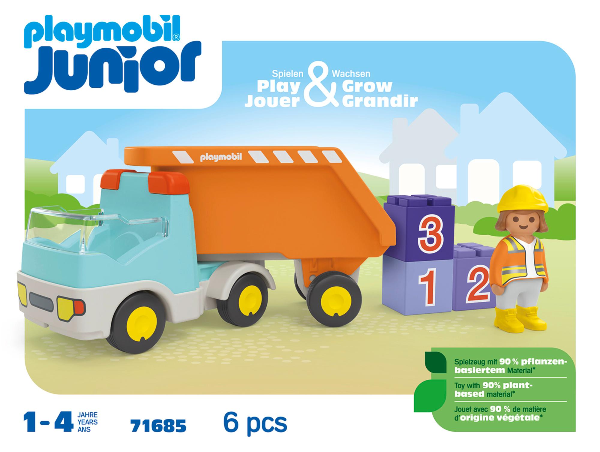 Produktbild PLAYMOBIL 71685 JUNIOR Kipplaster 3 von 6