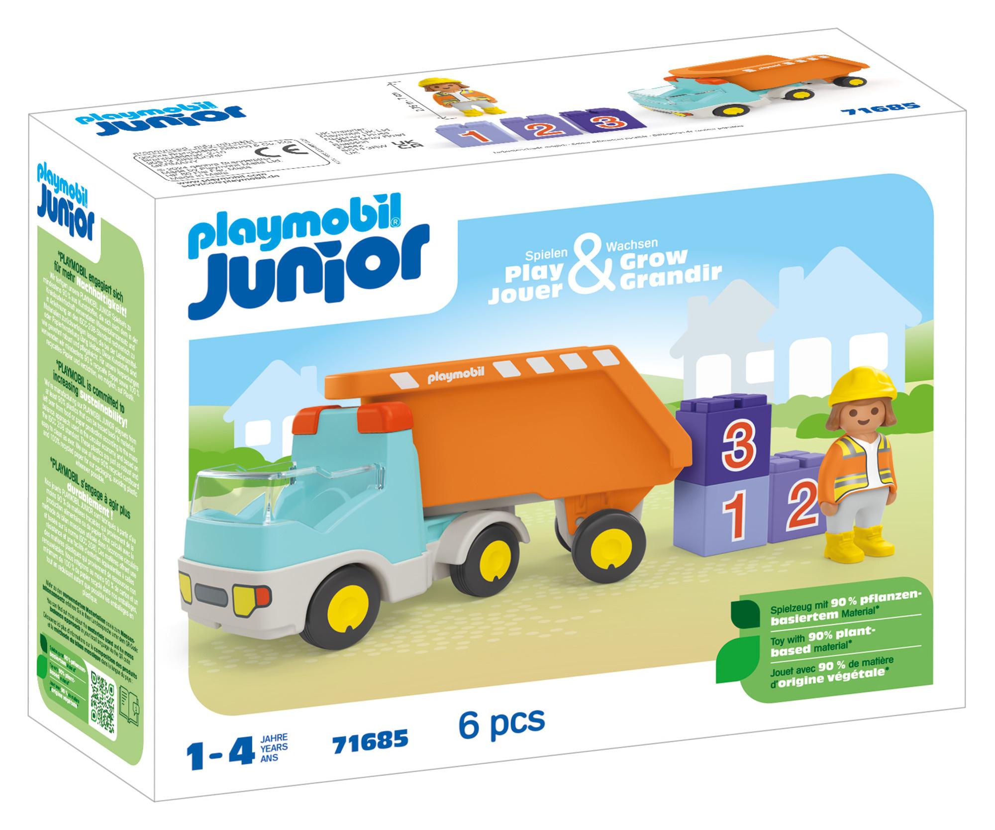 PLAYMOBIL 71685 JUNIOR Kipplaster