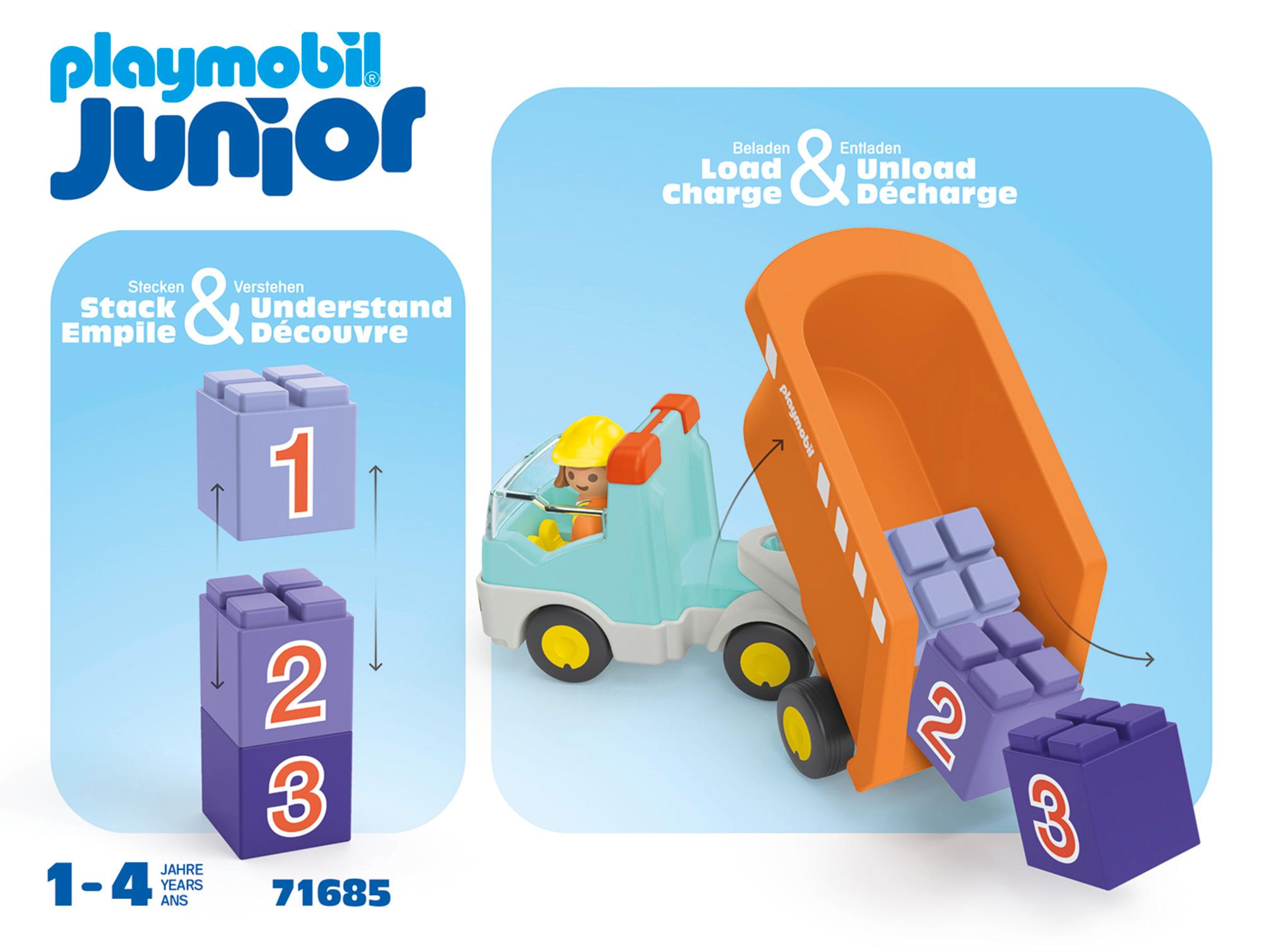 Produktbild PLAYMOBIL 71685 JUNIOR Kipplaster 2 von 6
