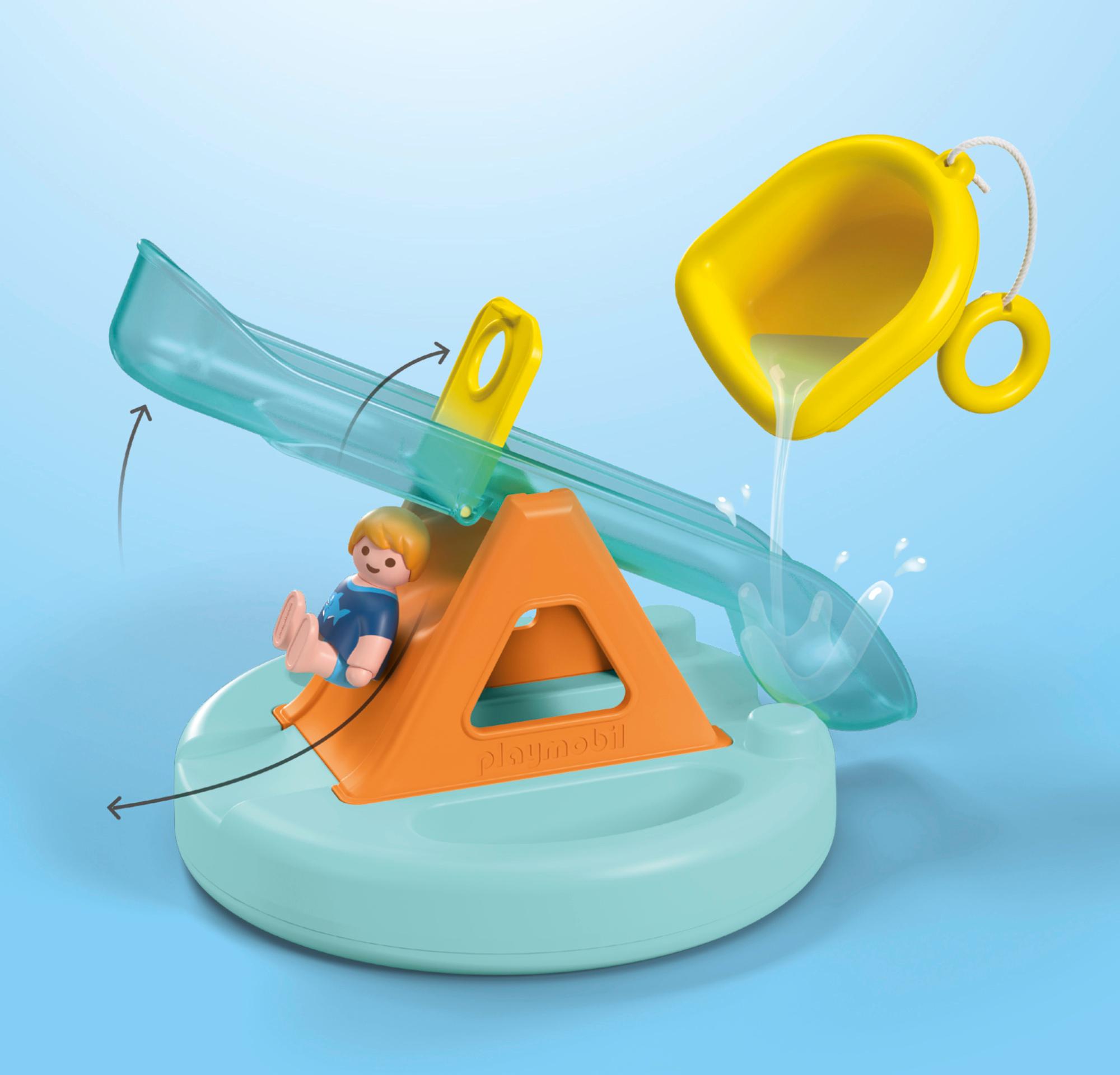 Produktbild PLAYMOBIL 71687 JUNIOR Badeinsel mit Wasserrutsche 6 von 8