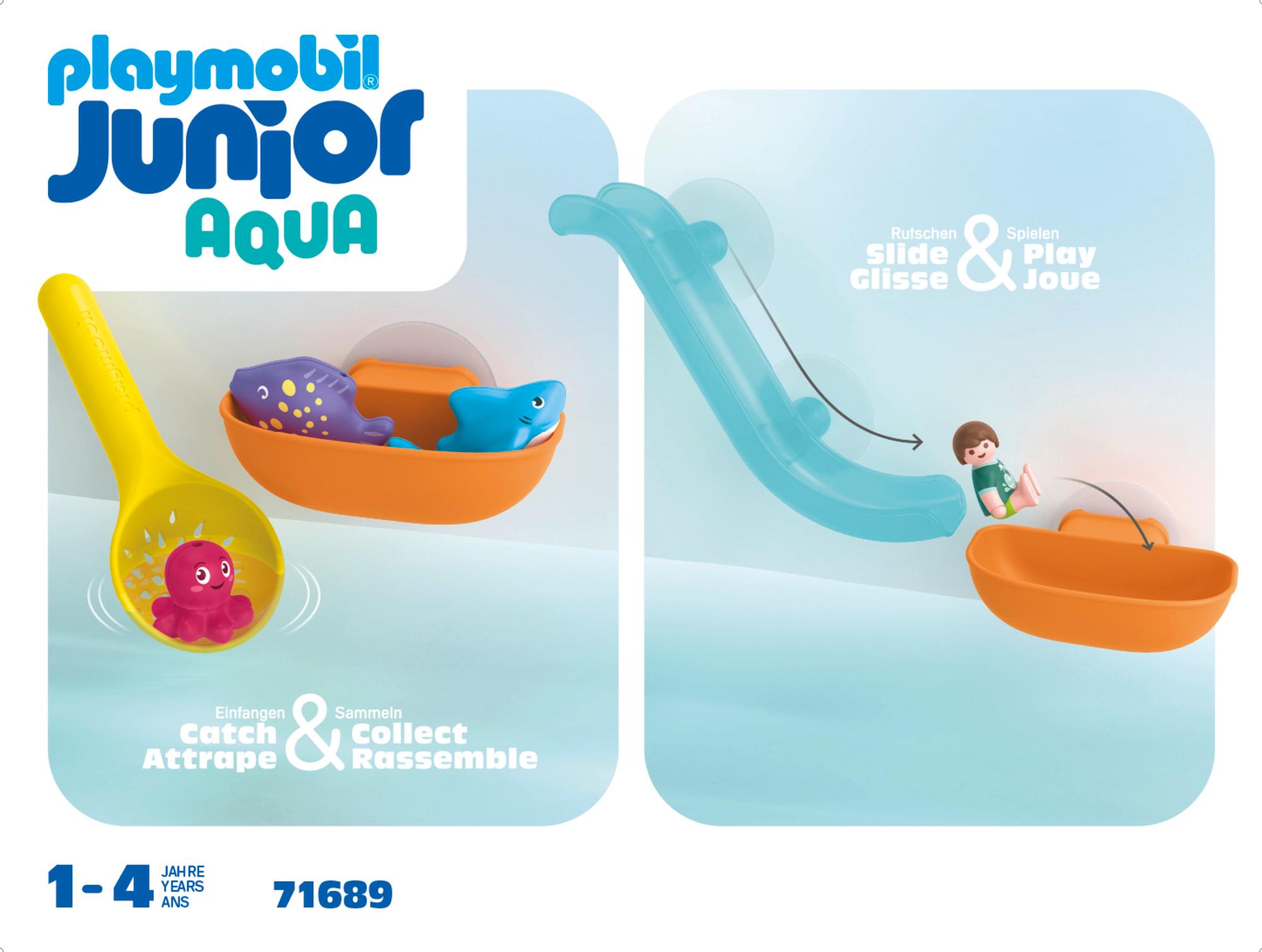 Produktbild PLAYMOBIL 71689 JUNIOR Fangspaß mit Meerestierchen 2 von 8