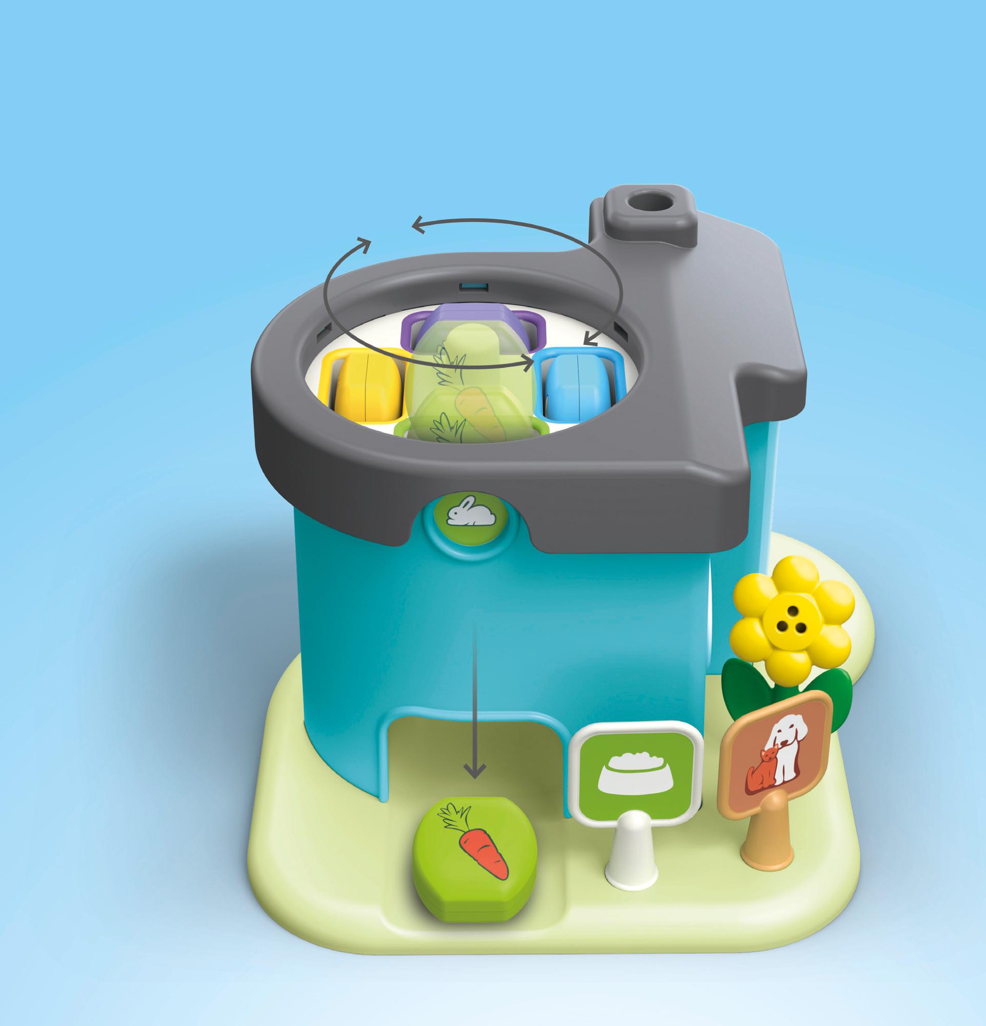Produktbild PLAYMOBIL 71690 JUNIOR 1.2.3: Tierpension mit Futterspender 6 von 10