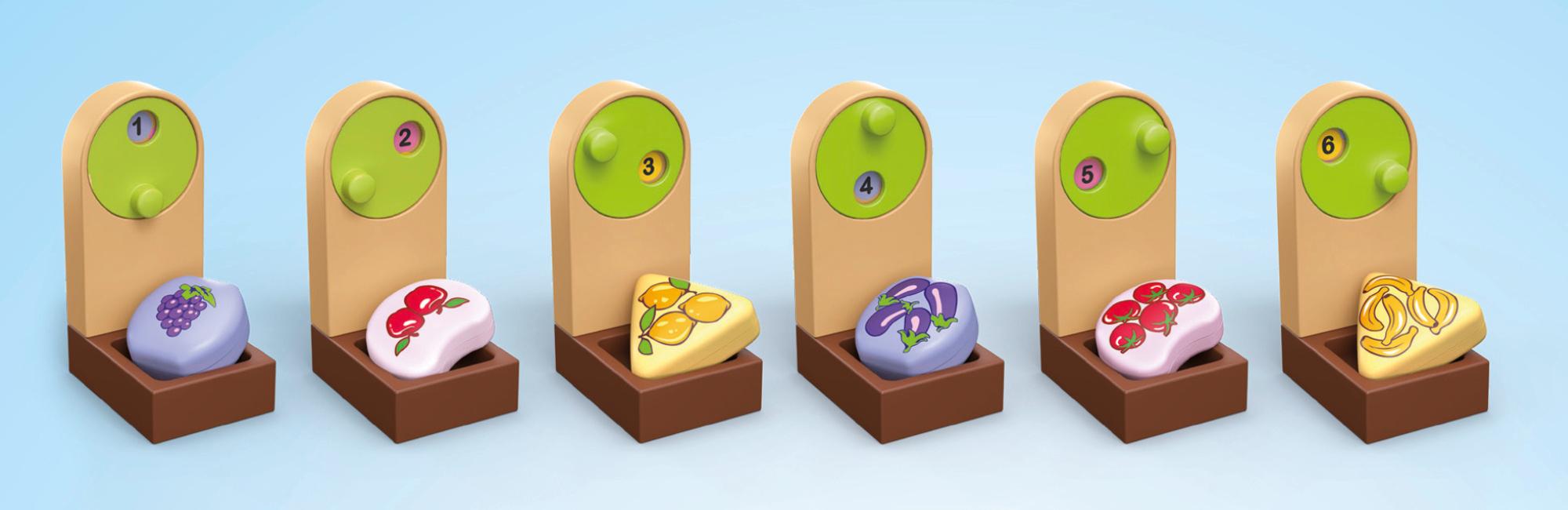 Produktbild PLAYMOBIL 71691 JUNIOR 1.2.3: Bio-Marktstand&Gabelstapler 6 von 10
