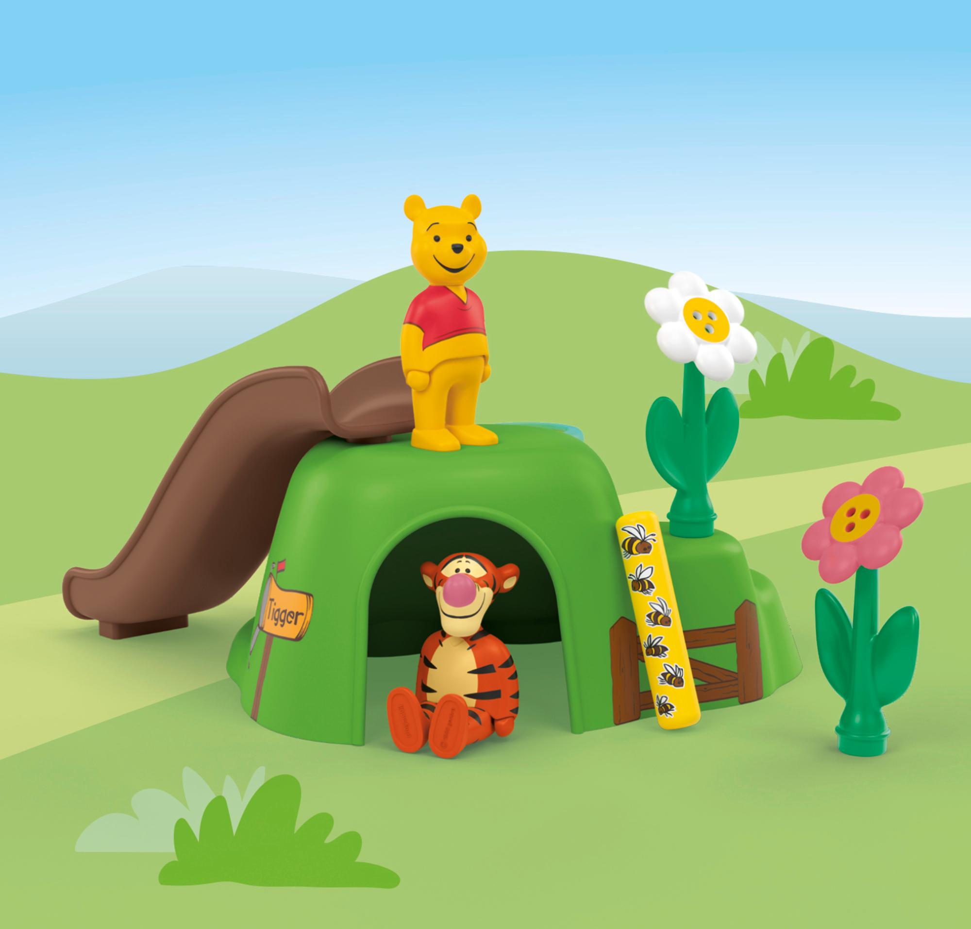 Produktbild PLAYMOBIL 71694 JUNIOR 1.2.3&Disney: Winnies&Tiggers Bienengarten 5 von 8