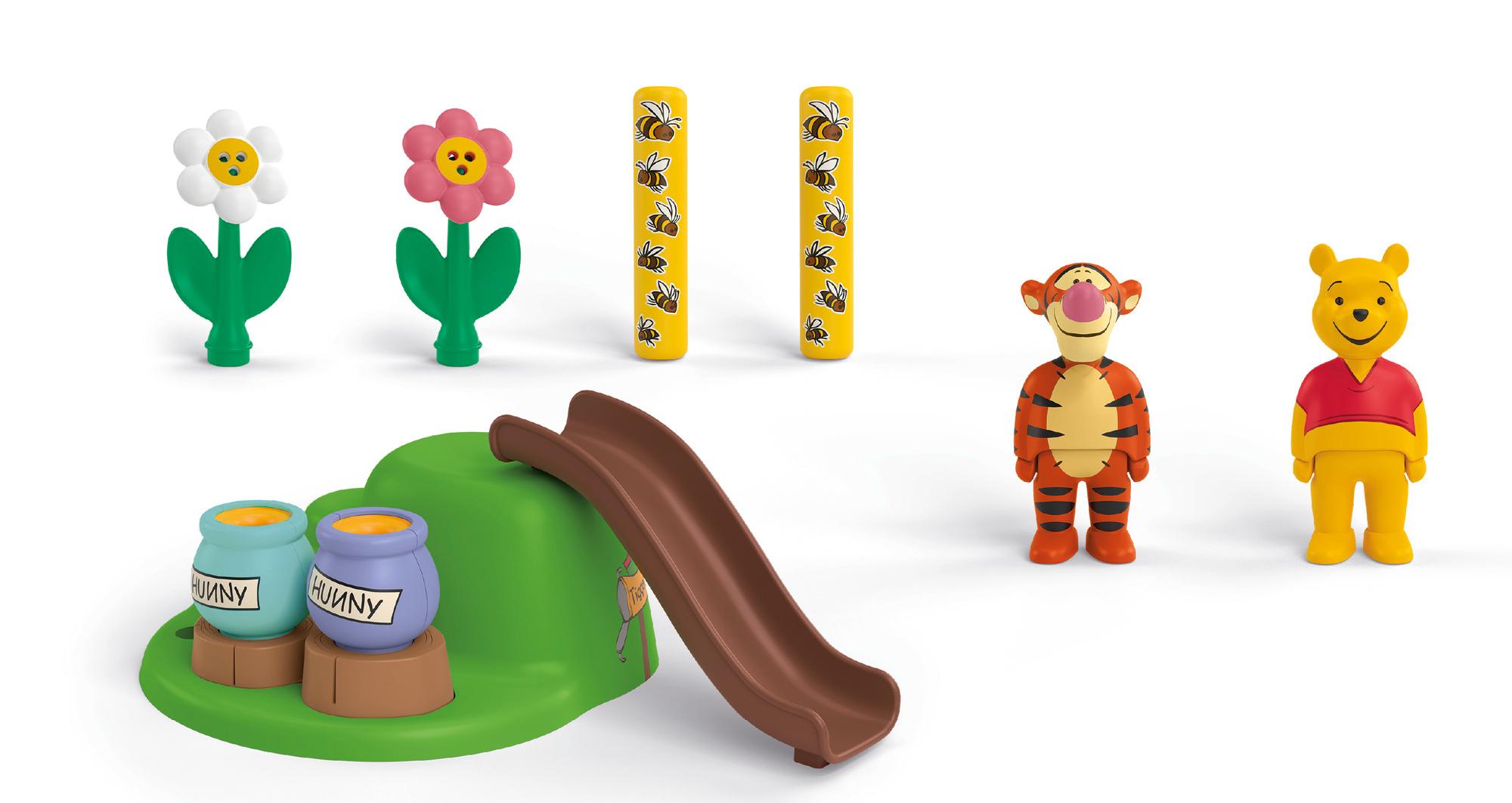 Produktbild PLAYMOBIL 71694 JUNIOR 1.2.3&Disney: Winnies&Tiggers Bienengarten 7 von 8