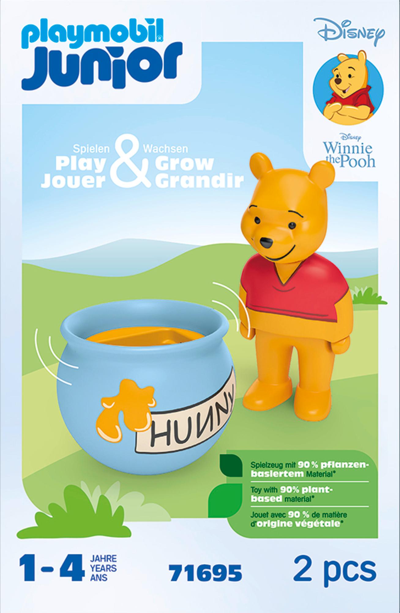 Produktbild PLAYMOBIL 71695 JUNIOR 1.2.3&Disney: Winnies Stehauf-Honigtopf 3 von 4
