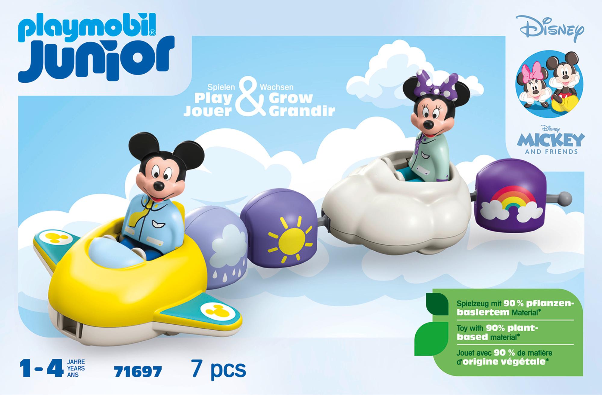 Produktbild PLAYMOBIL 71697 JUNIOR 1.2.3&Disney: Mickys&Minnies Wolkenflug 3 von 4