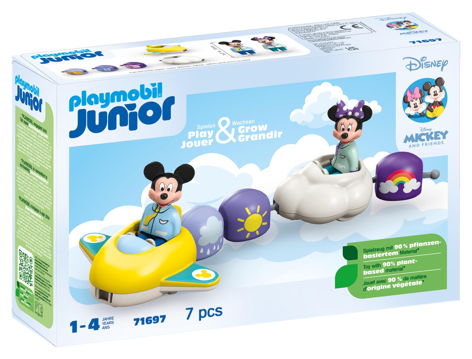 PLAYMOBIL 71697 JUNIOR 1.2.3&Disney: Mickys&Minnies Wolkenflug