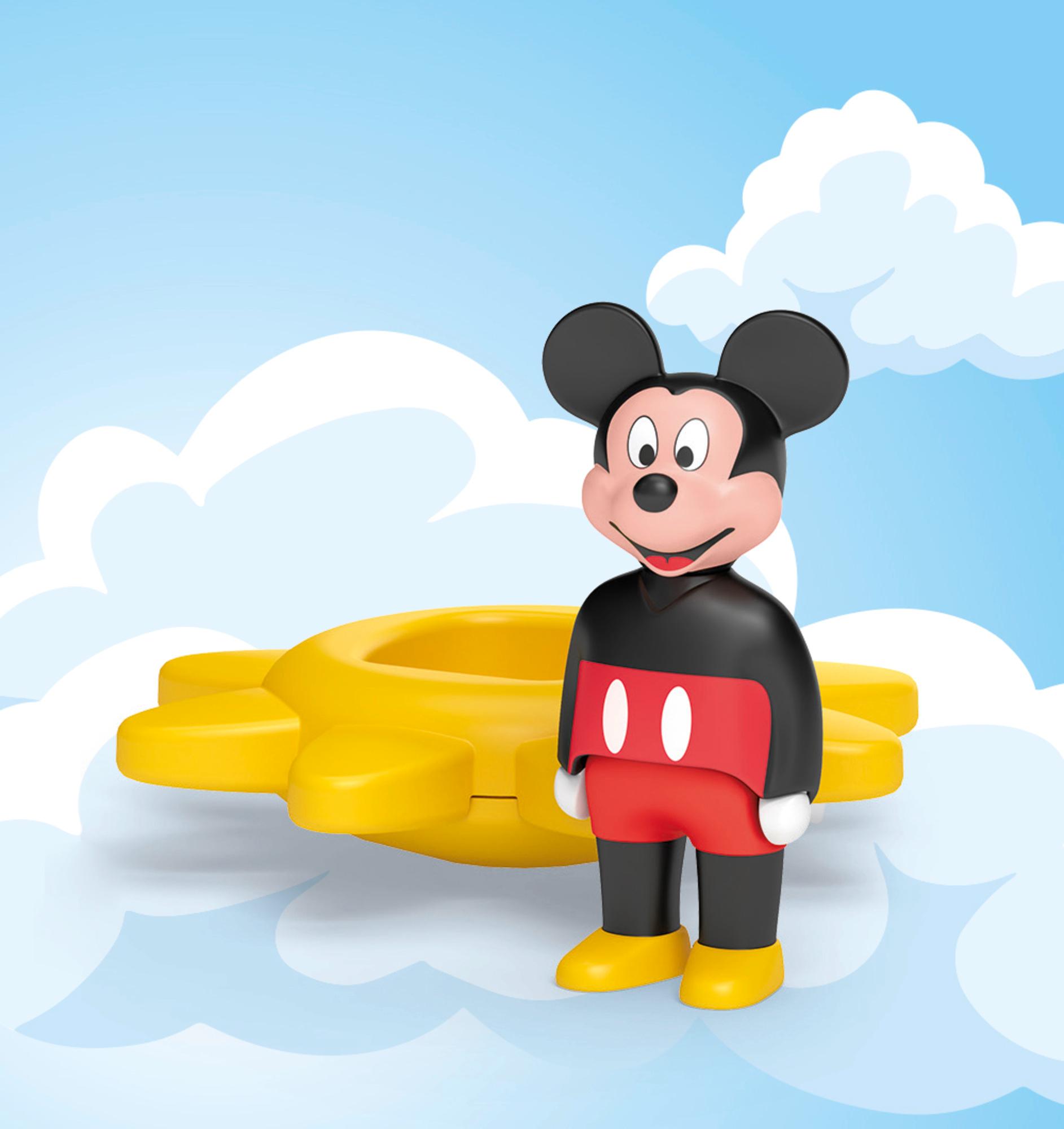 Produktbild PLAYMOBIL 71698 JUNIOR 1.2.3&Disney: Mickys Drehsonne mit Rasselfunktion 4 von 5