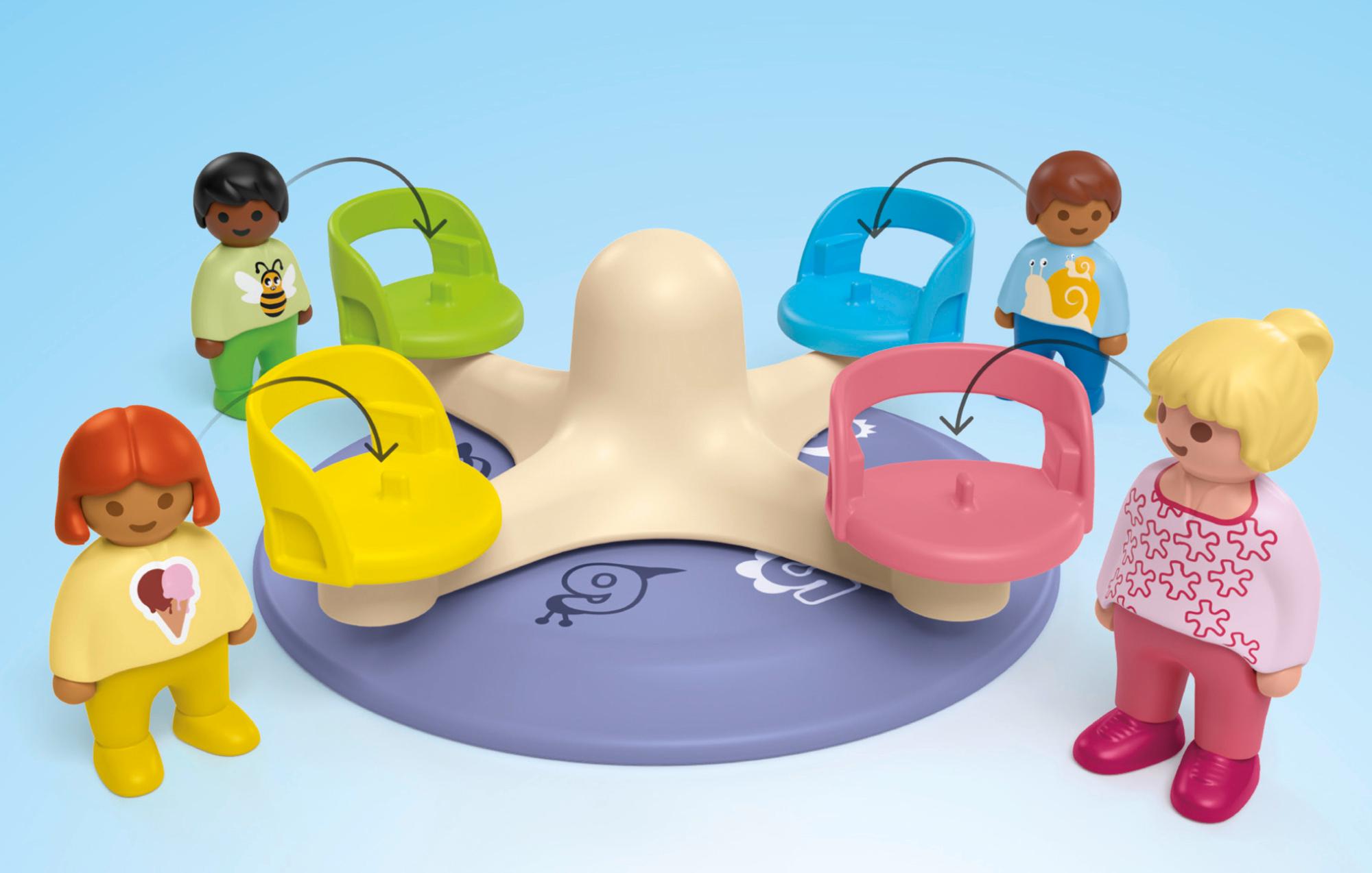Produktbild PLAYMOBIL 71701 JUNIOR 1.2.3: Zahlenkarussell 7 von 8