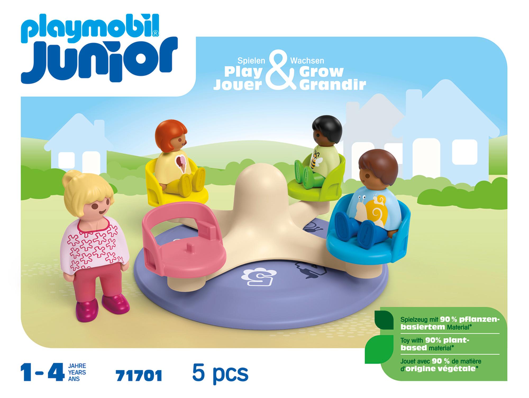Produktbild PLAYMOBIL 71701 JUNIOR 1.2.3: Zahlenkarussell 3 von 8