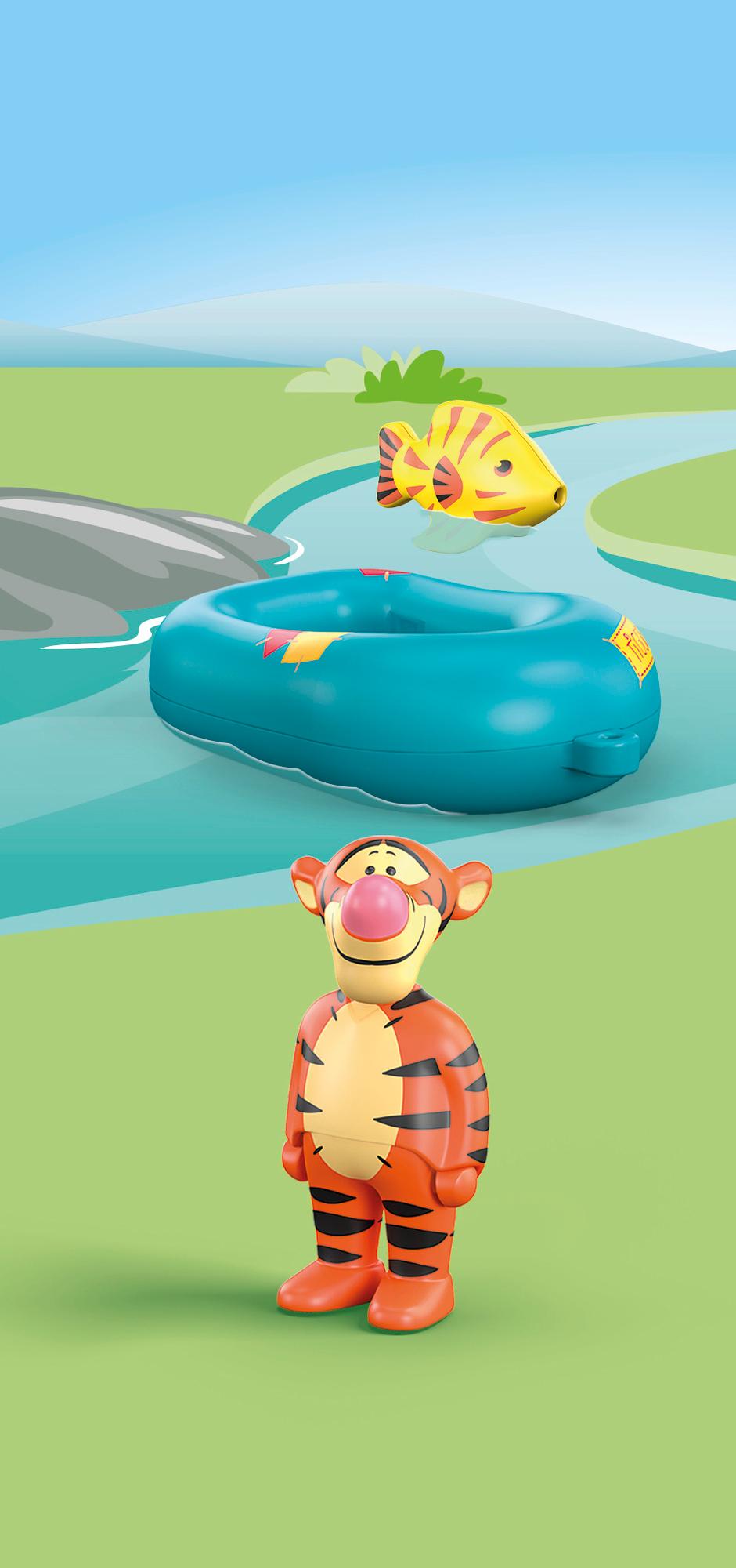 Produktbild PLAYMOBIL 71704 JUNIOR 1.2.3&Disney: Tiggers Schlauchbootfahrt 4 von 4