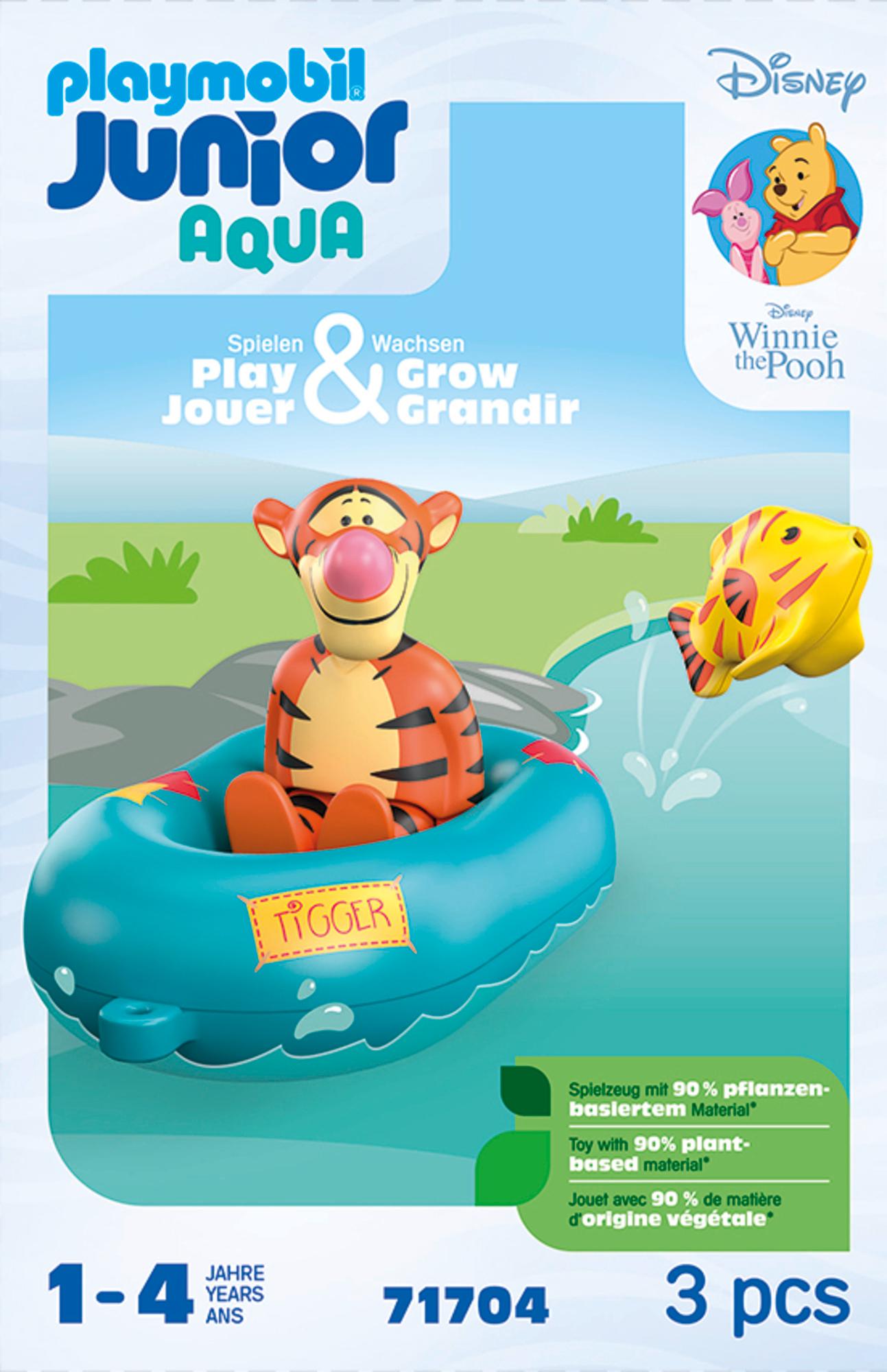 Produktbild PLAYMOBIL 71704 JUNIOR 1.2.3&Disney: Tiggers Schlauchbootfahrt 3 von 4