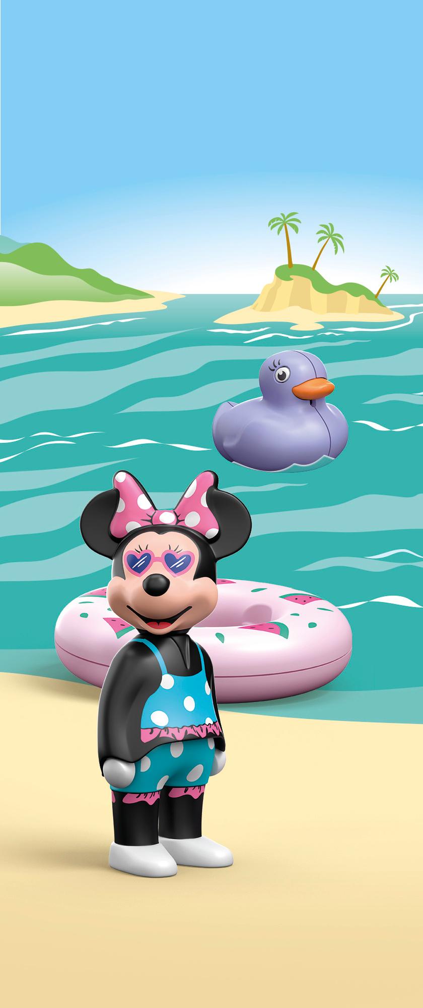 Produktbild PLAYMOBIL 71706 JUNIOR 1.2.3&Disney: Minnies Strandausflug 4 von 4