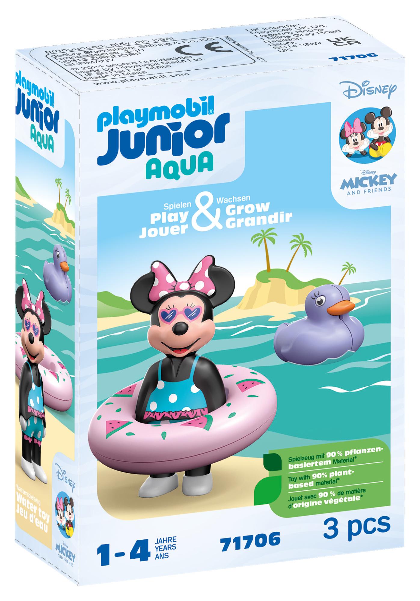 PLAYMOBIL 71706 JUNIOR 1.2.3&Disney: Minnies Strandausflug