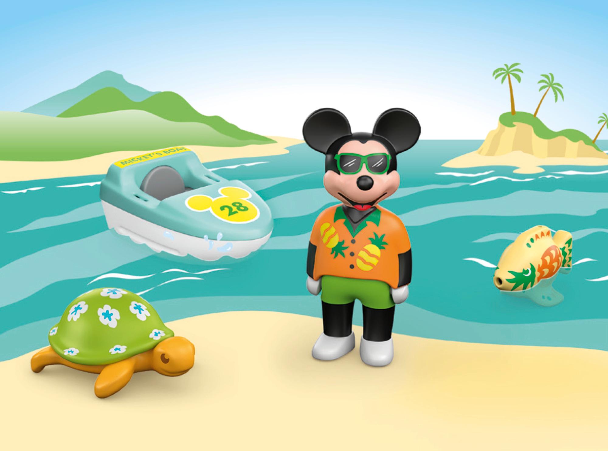 Produktbild PLAYMOBIL 71707 JUNIOR 1.2.3&Disney: Mickys Bootstour 4 von 4