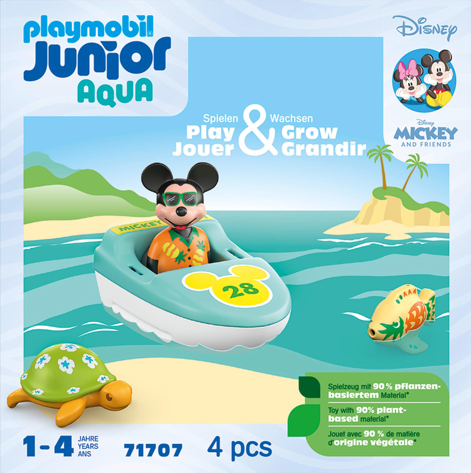 Produktbild PLAYMOBIL 71707 JUNIOR 1.2.3&Disney: Mickys Bootstour 3 von 4