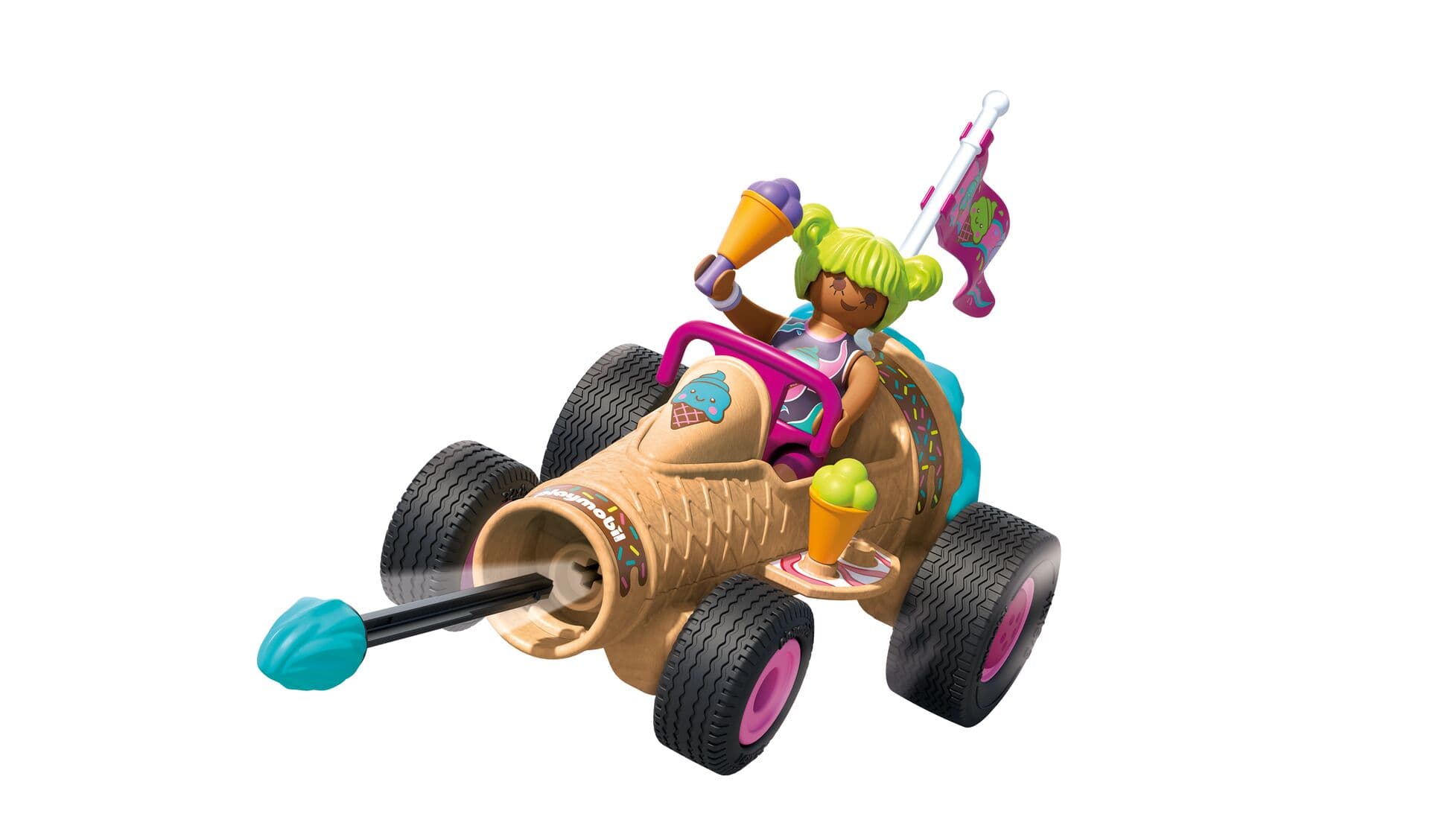 Produktbild PLAYMOBIL 71718 - Funstars - Rasende Eistüte 4 von 4