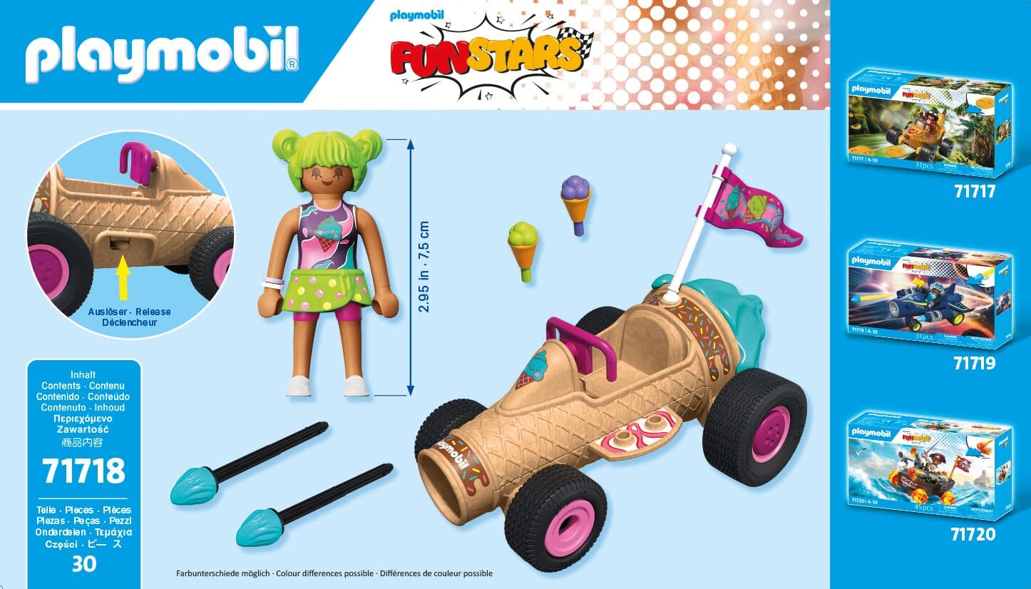 Produktbild PLAYMOBIL 71718 - Funstars - Rasende Eistüte 2 von 4