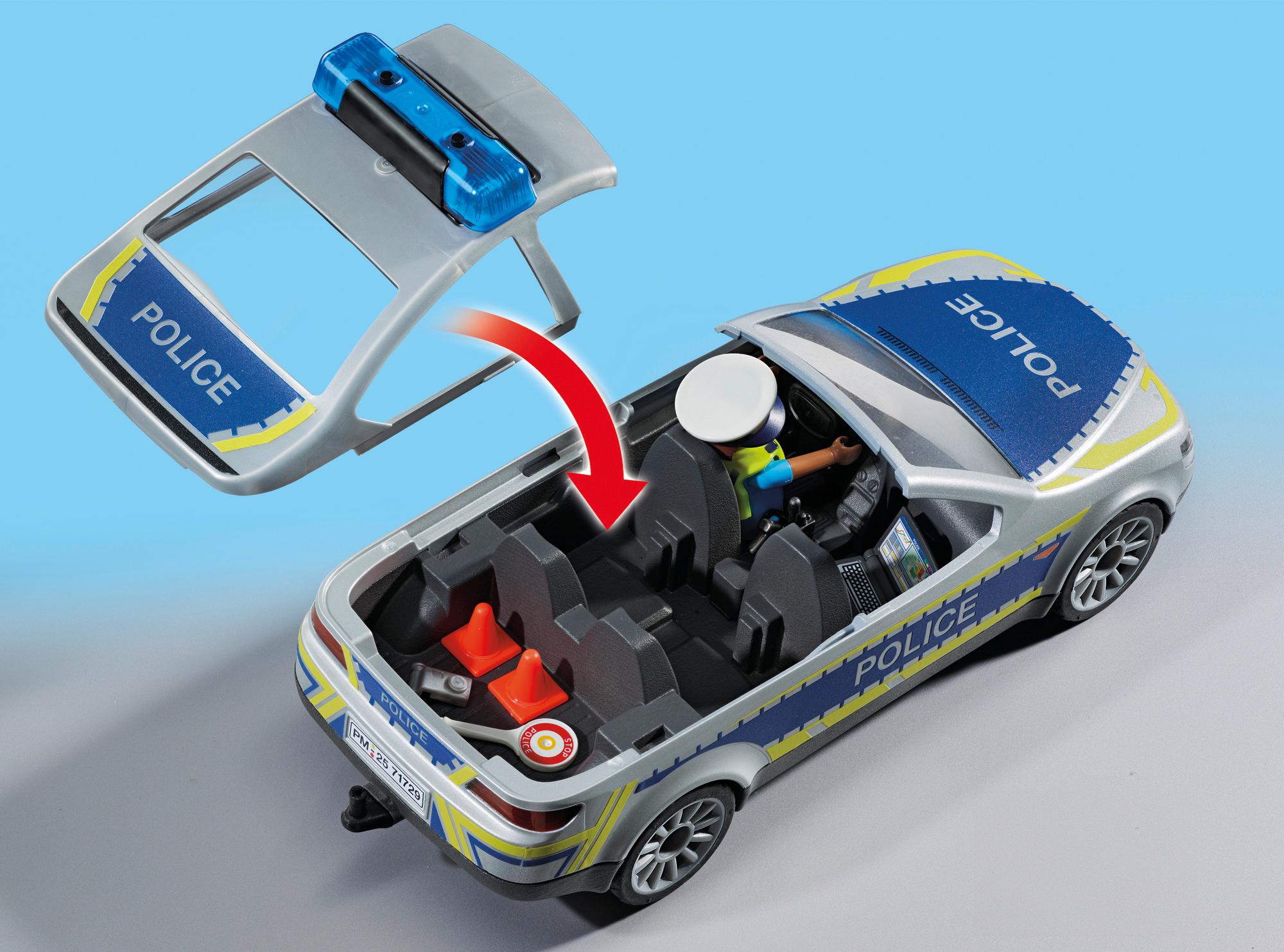 Produktbild PLAYMOBIL 71729 ACTION HEROES Polizei Streifenwagen 4 von 6