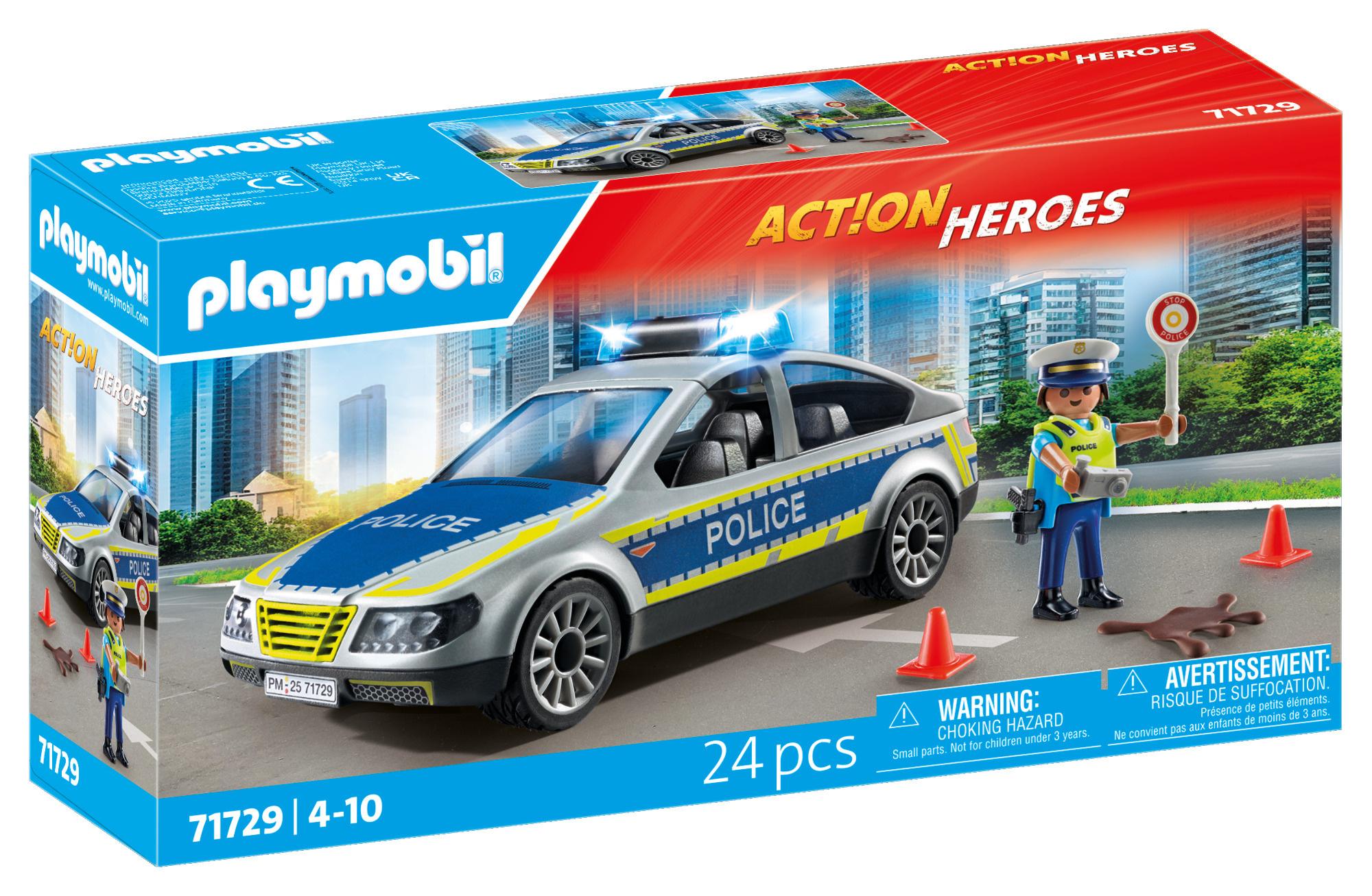 PLAYMOBIL 71729 ACTION HEROES Polizei Streifenwagen