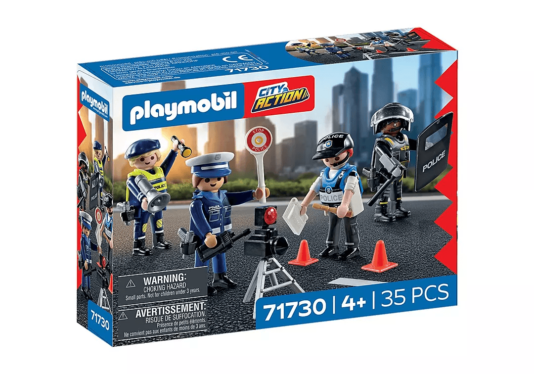 PLAYMOBIL 71730 ACTION HEROES Set de figuras de policía